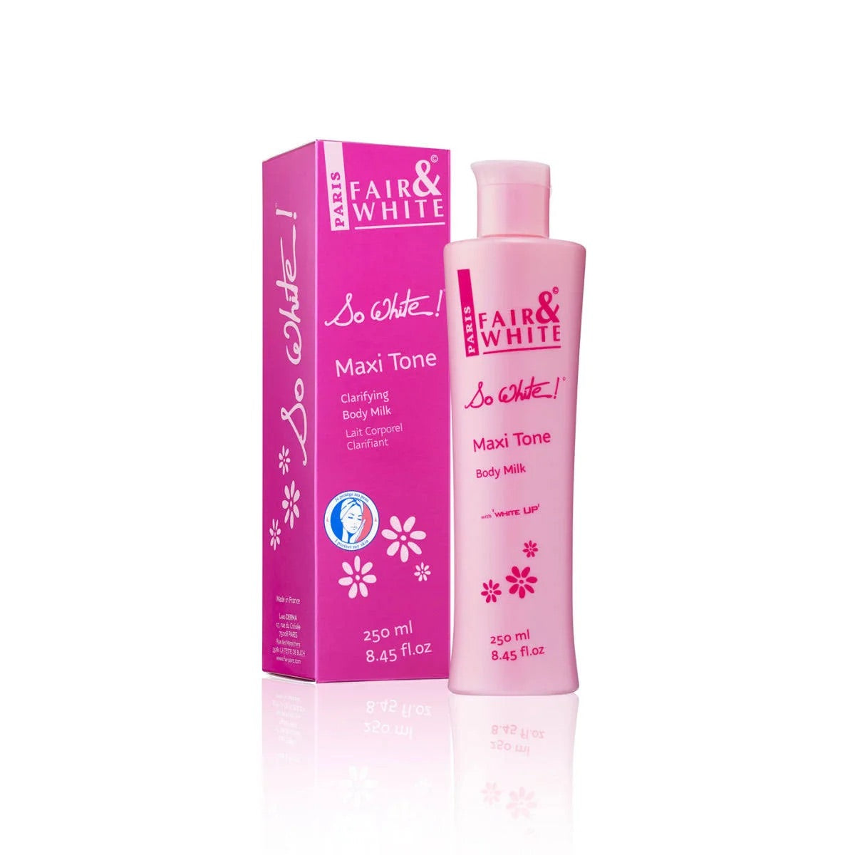 Fair and White Paris So White Maxi Tone Clarifying Body Milk 250ml