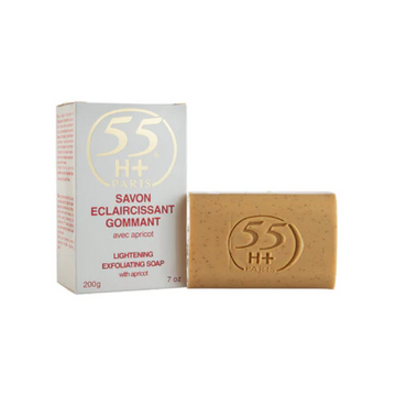 55H+ Paris Savon Eclaircissant Gommant Lightening Soap 200g