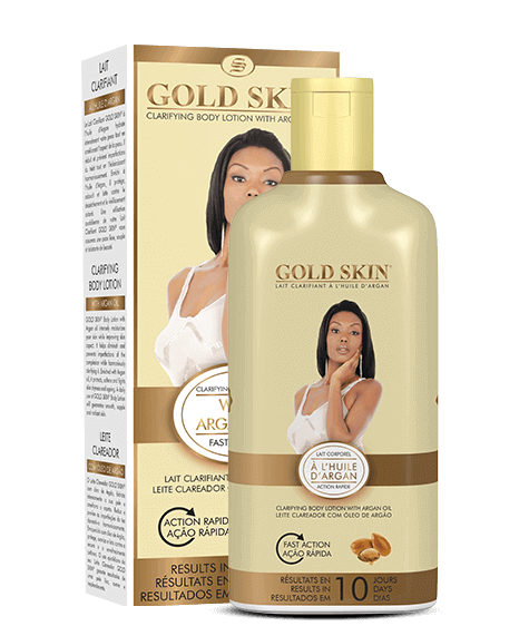 Gold Skin Clarifying Body Lotion with Argan Oil 450ml
