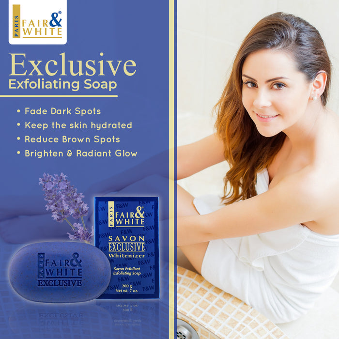 Fair and White Paris White Exclusive Whitenizer Exfoliating Soap 200g