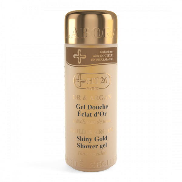 HT26 Paris Gold & Argan Shiny Gold Shower Gel 1000ml