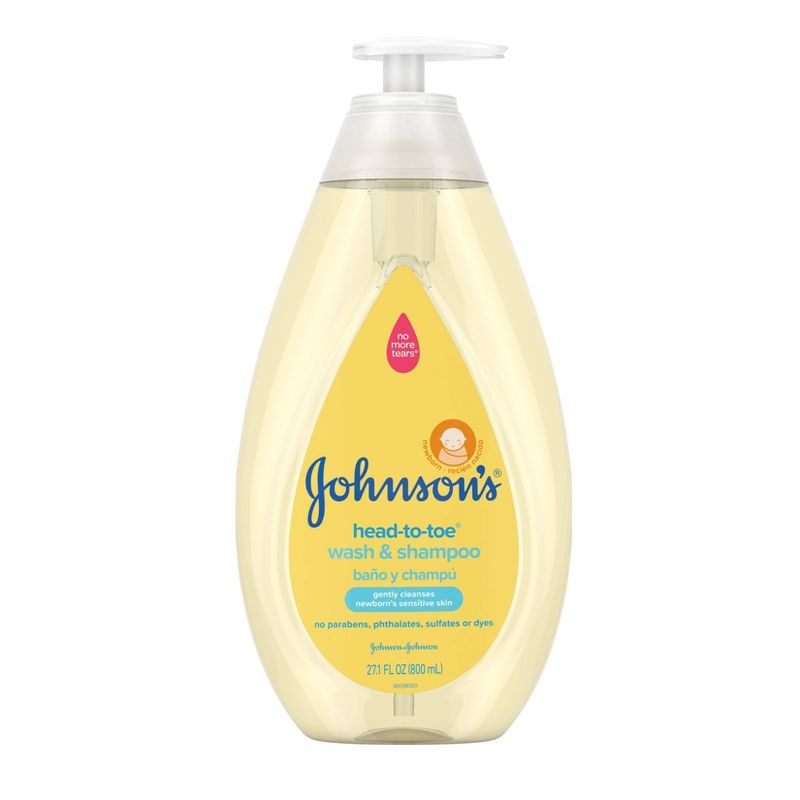 Johnson's Head-To-Toe Wash & Shampoo 500ml