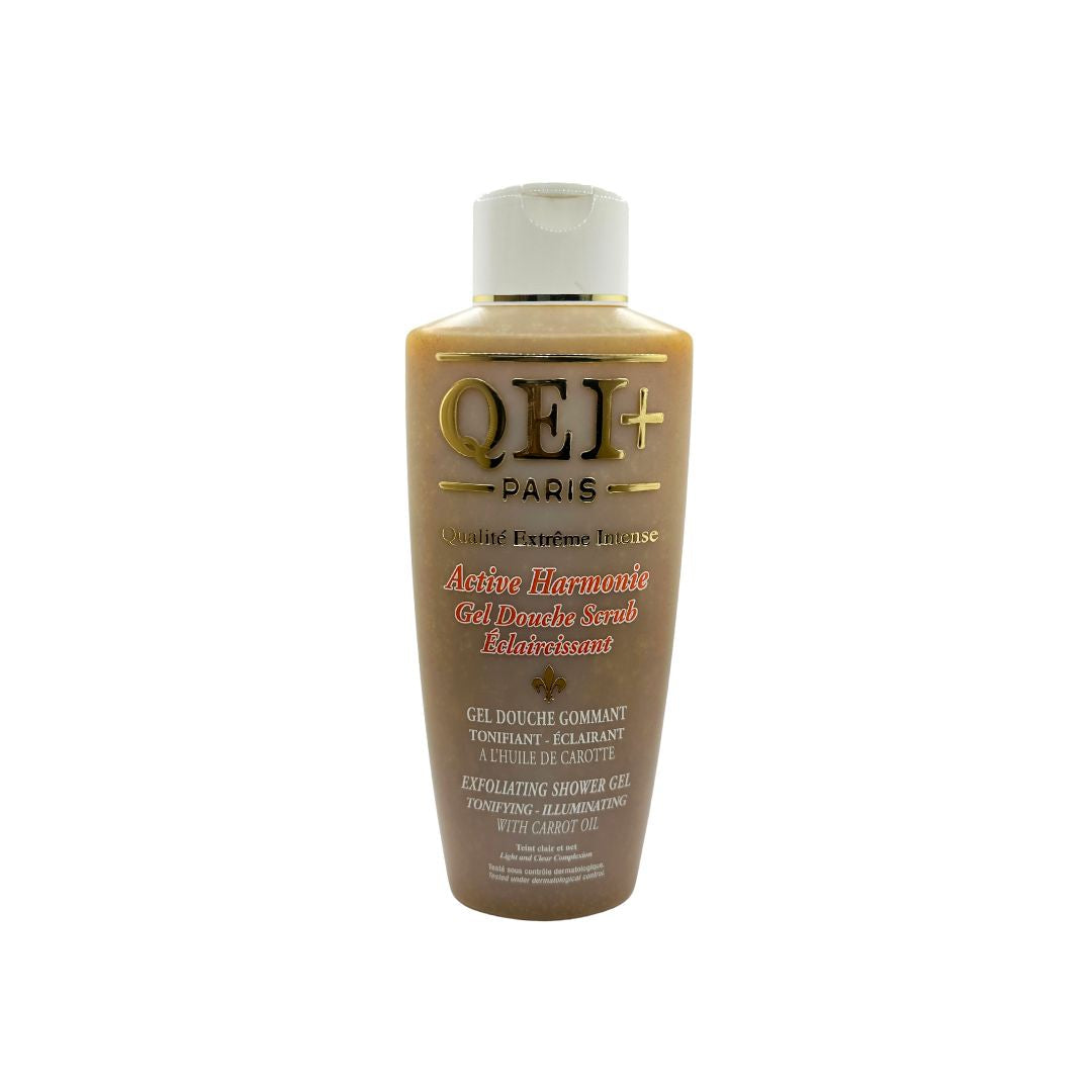 QEI+ Paris Active Harmonie Exfoliating Shower Gel Tonifying - Illuminating 1000ml