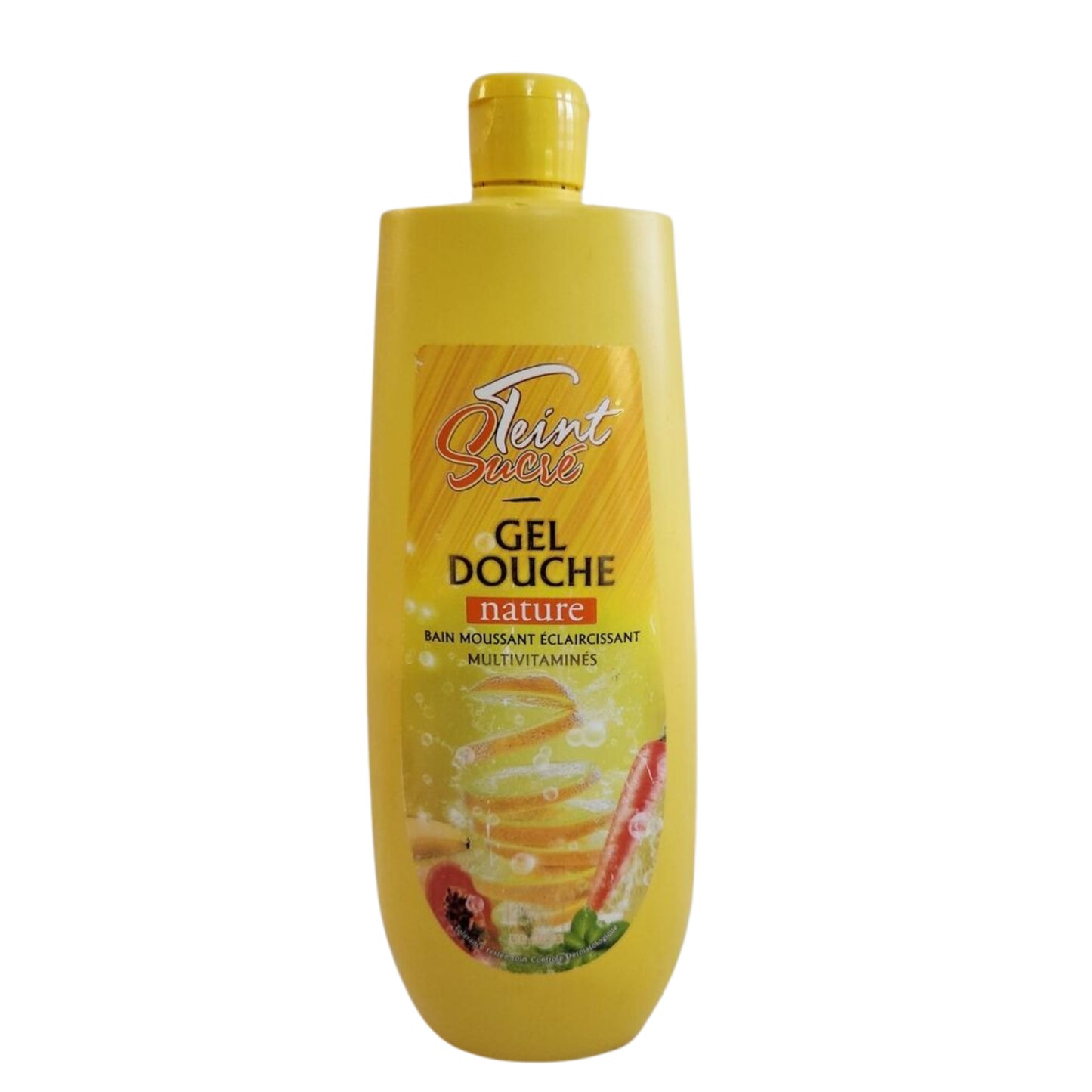 Teint Sucre Gel Douche Bain Moussant Eclaircissant