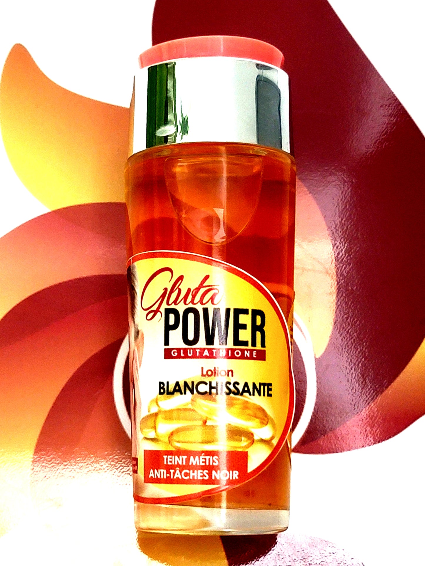 Gluta Power Glutathione Lotion Blanchissante Anti-Taches Noir
