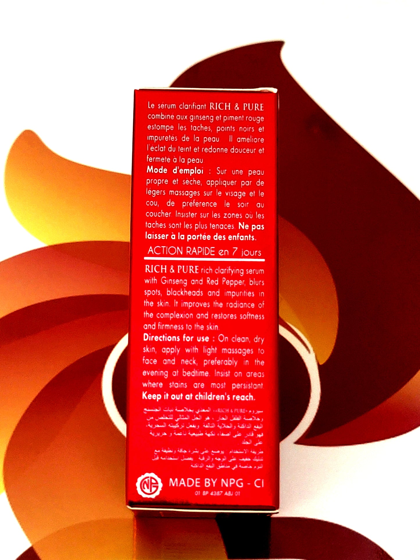 Rich & Pure Double Serum Fast Action