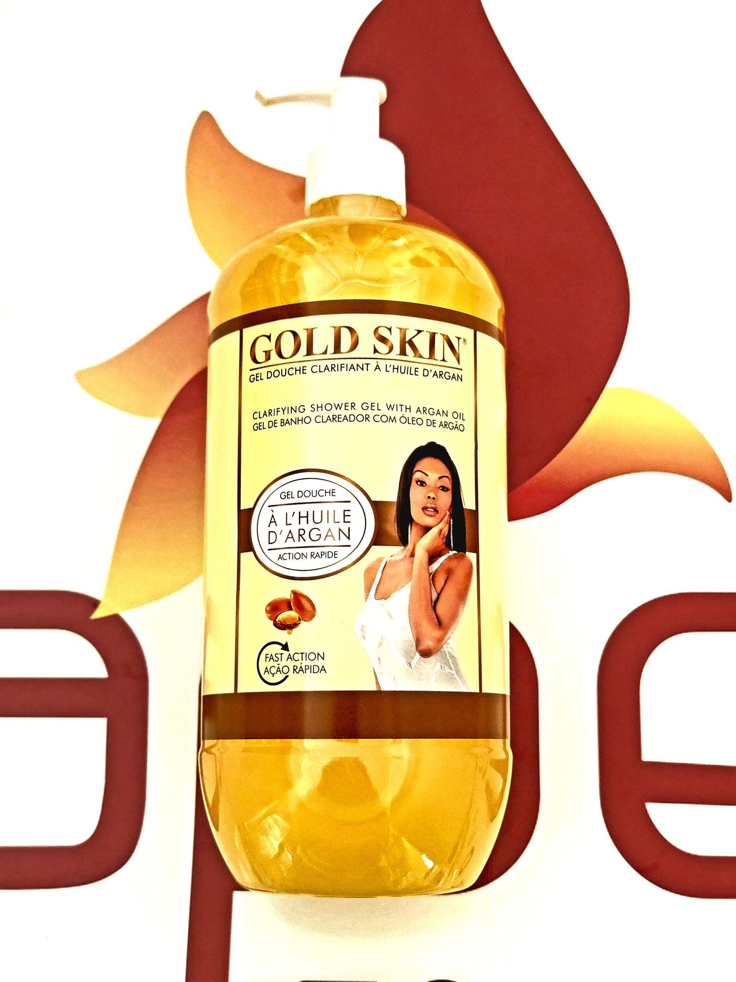 Gold Skin Clarifying Shower Gel with Argan Oil 1L