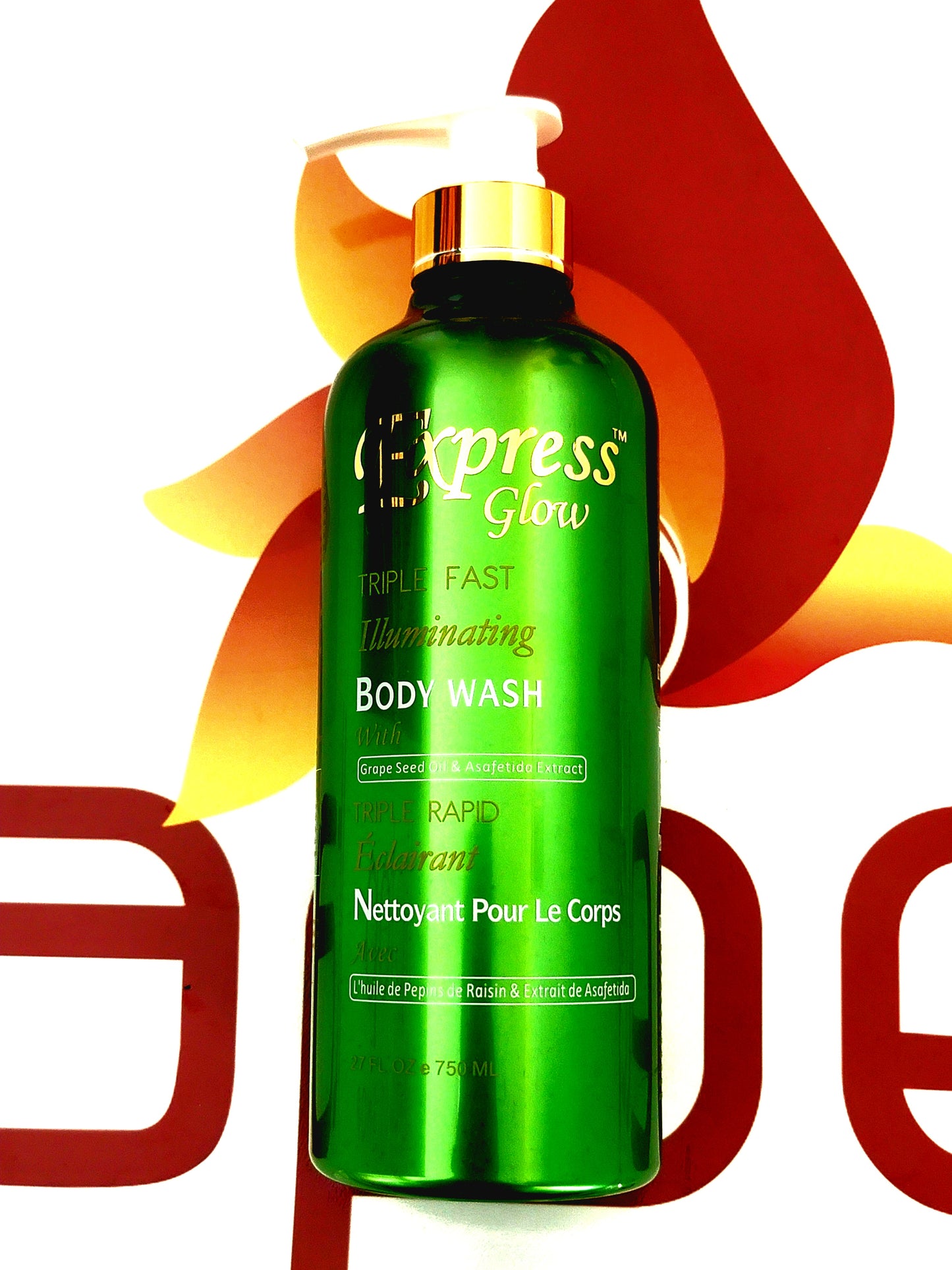 Express Glow Triple Fast Illuminating Body Wash 750ml