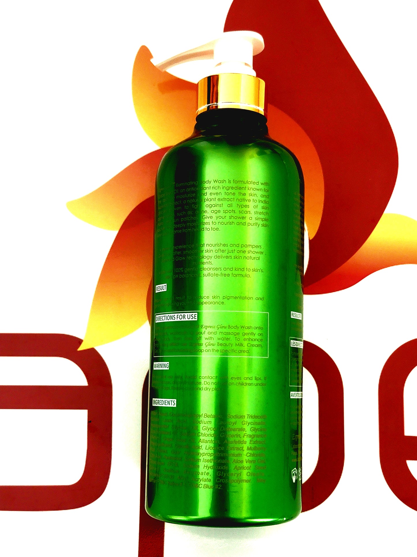 Express Glow Triple Fast Illuminating Body Wash 750ml