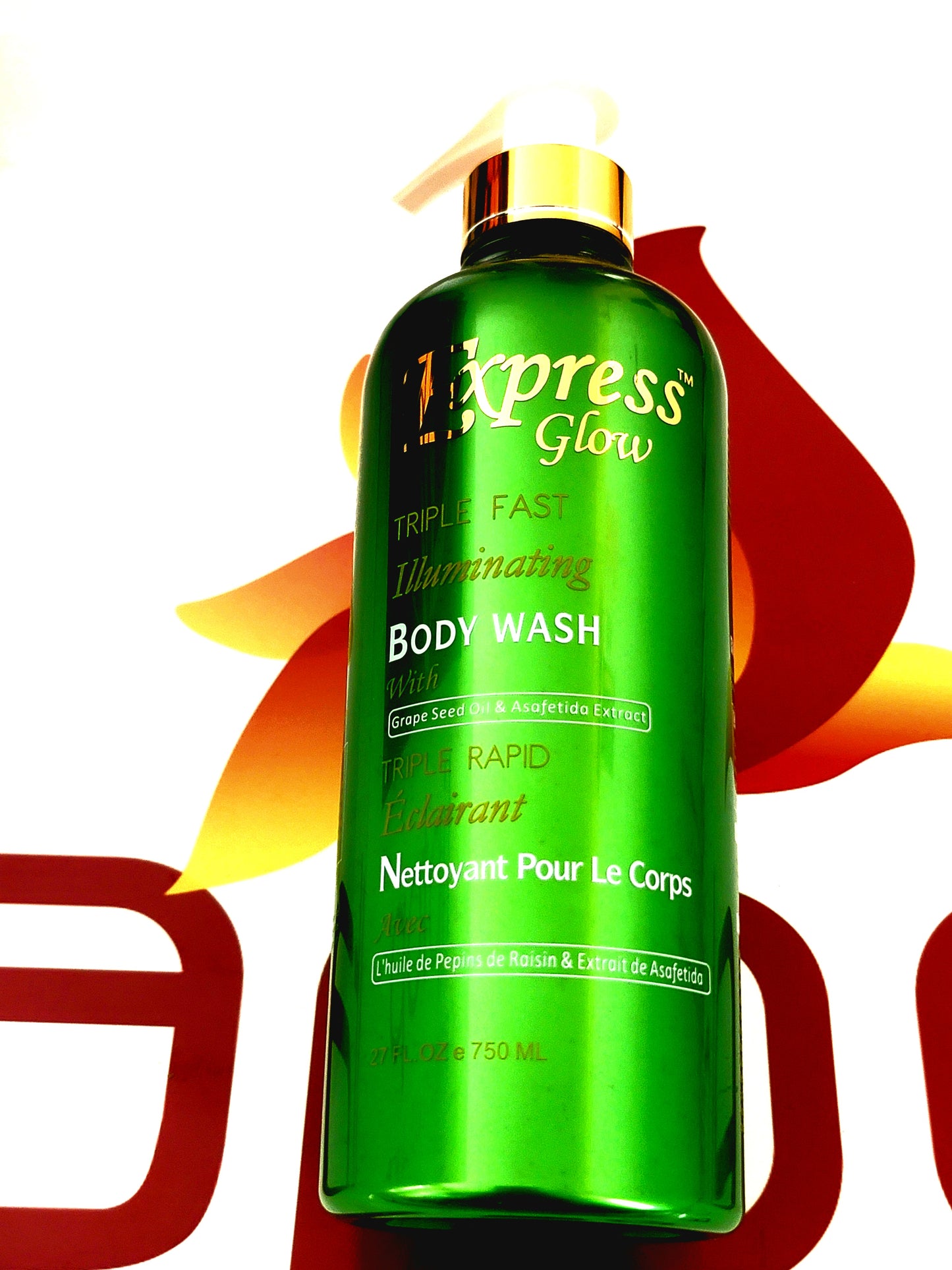 Express Glow Triple Fast Illuminating Body Wash 750ml