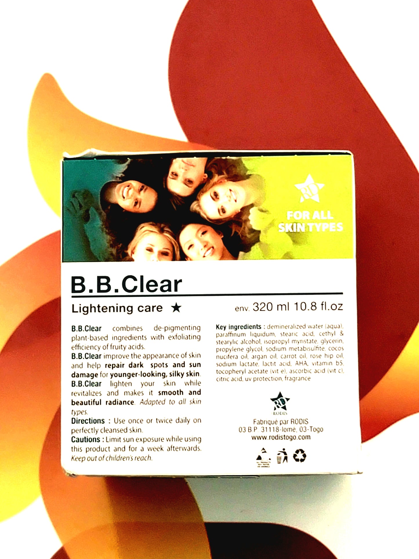 B.B. Clear Lightening Care Cream 320ml