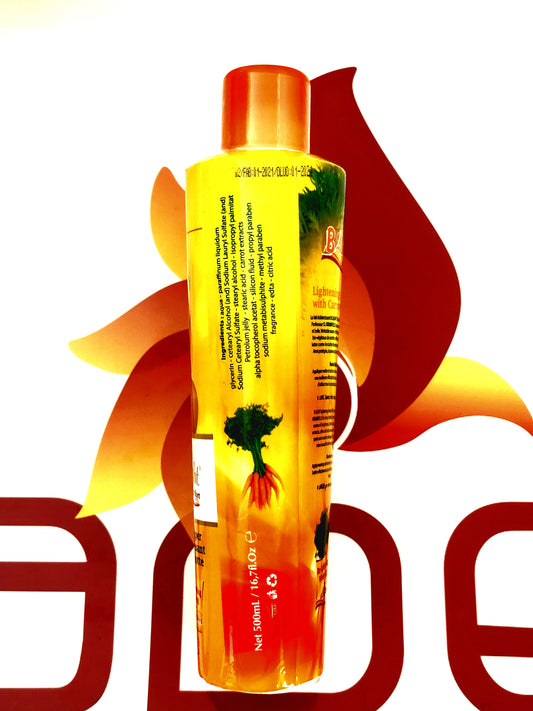 B Light Extra Fort Lait Super Eclaircissante a la Carotte 500ml