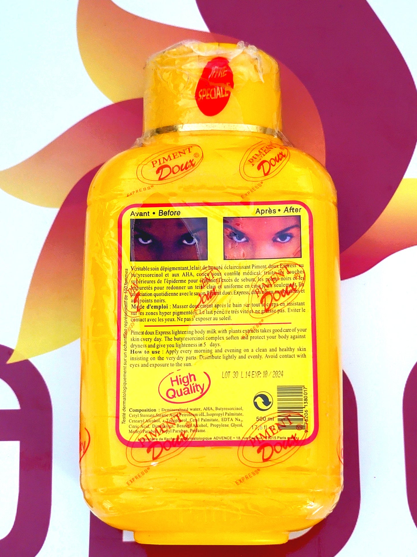 Piment Doux Express Extra Whitening Milk