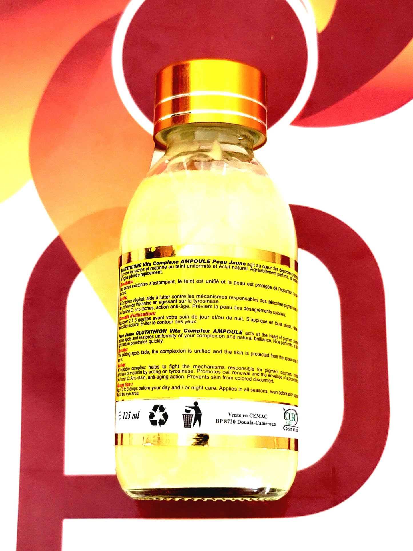 Peau Jaune Glutathion Vita Complex Ampoule