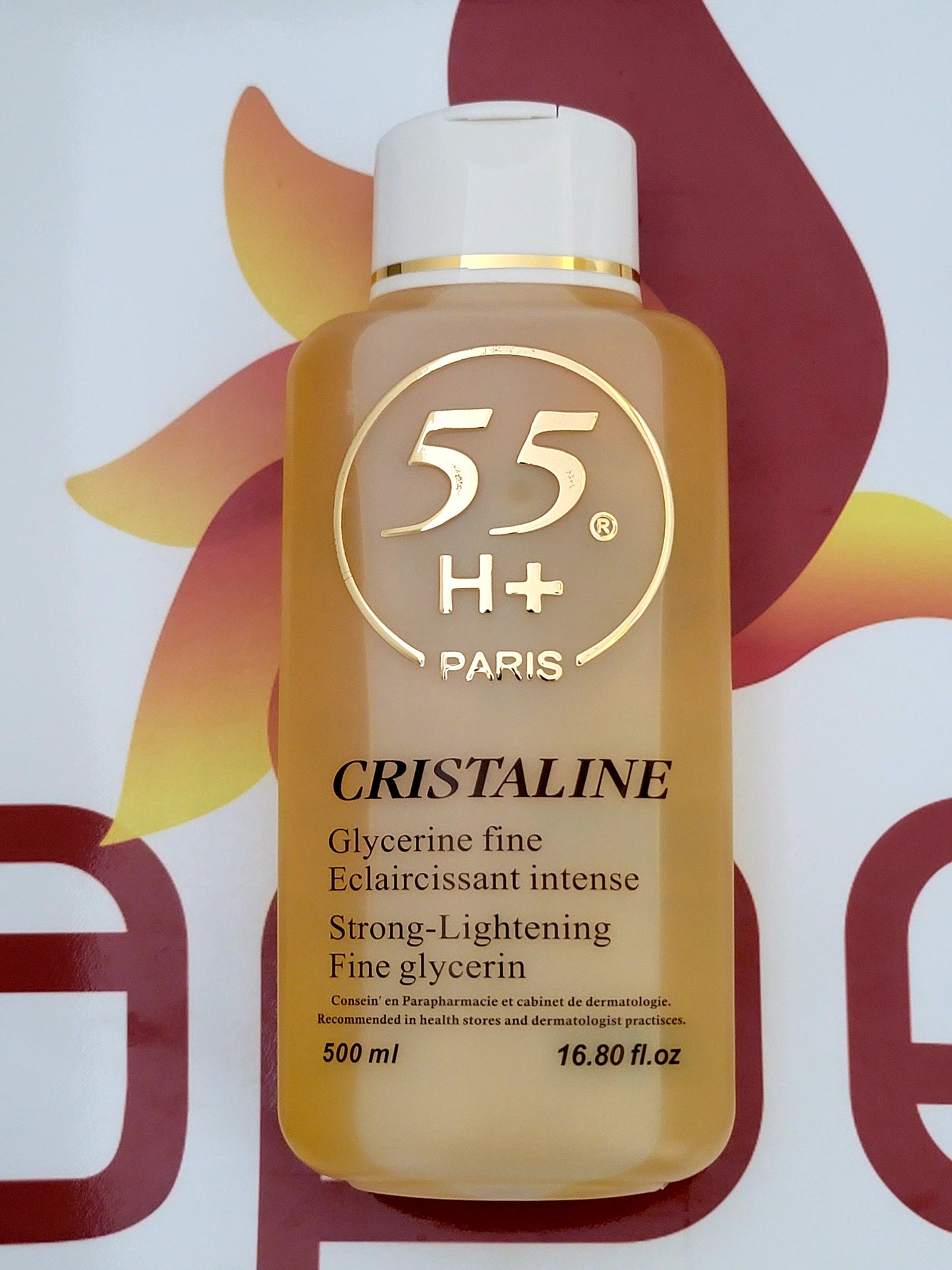 55H+ Paris Cristaline Strong-Lightening Fine Glycerin 500ml