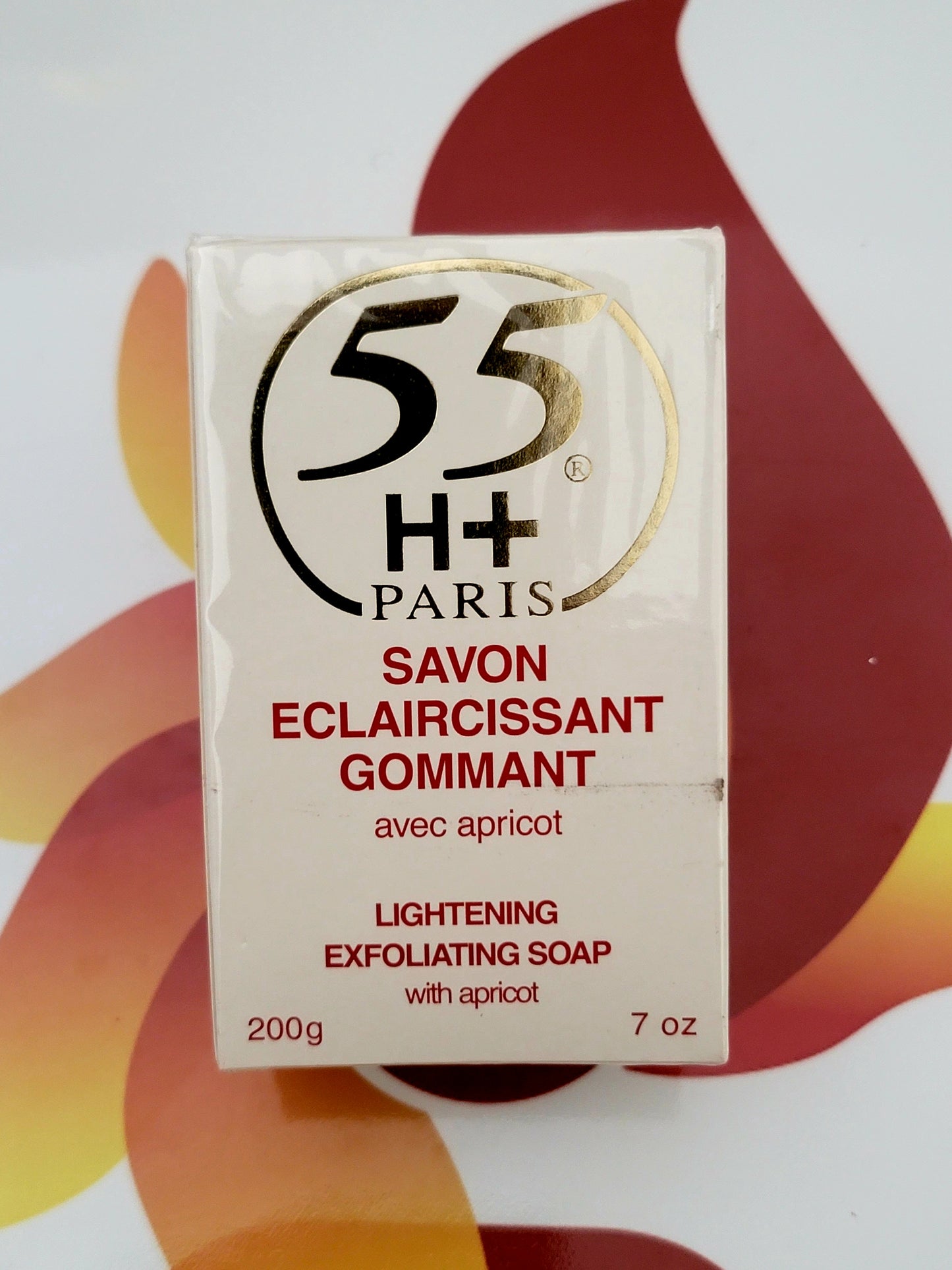 55H+ Paris Savon Eclaircissant Gommant Lightening Soap 200g