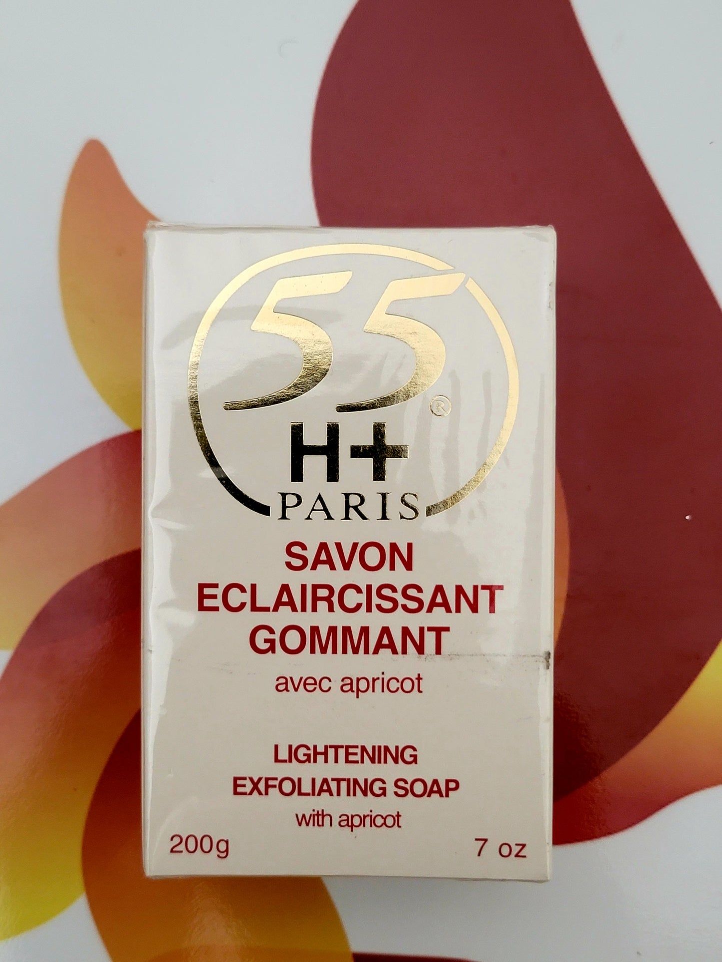 55H+ Paris Savon Eclaircissant Gommant Lightening Soap 200g