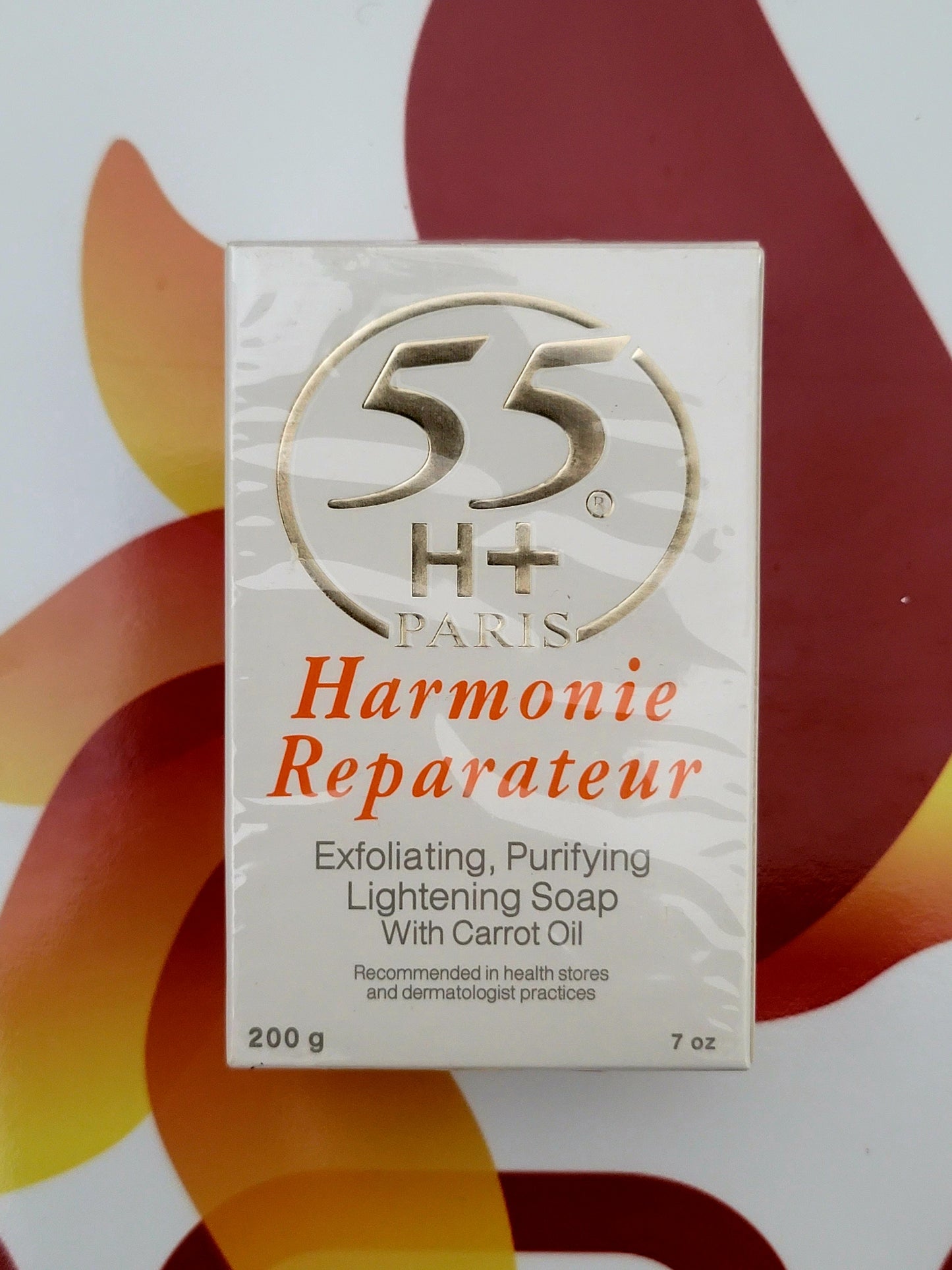 55H+ Paris Harmonie Reparateur Exfoliating Lightening Soap 200g