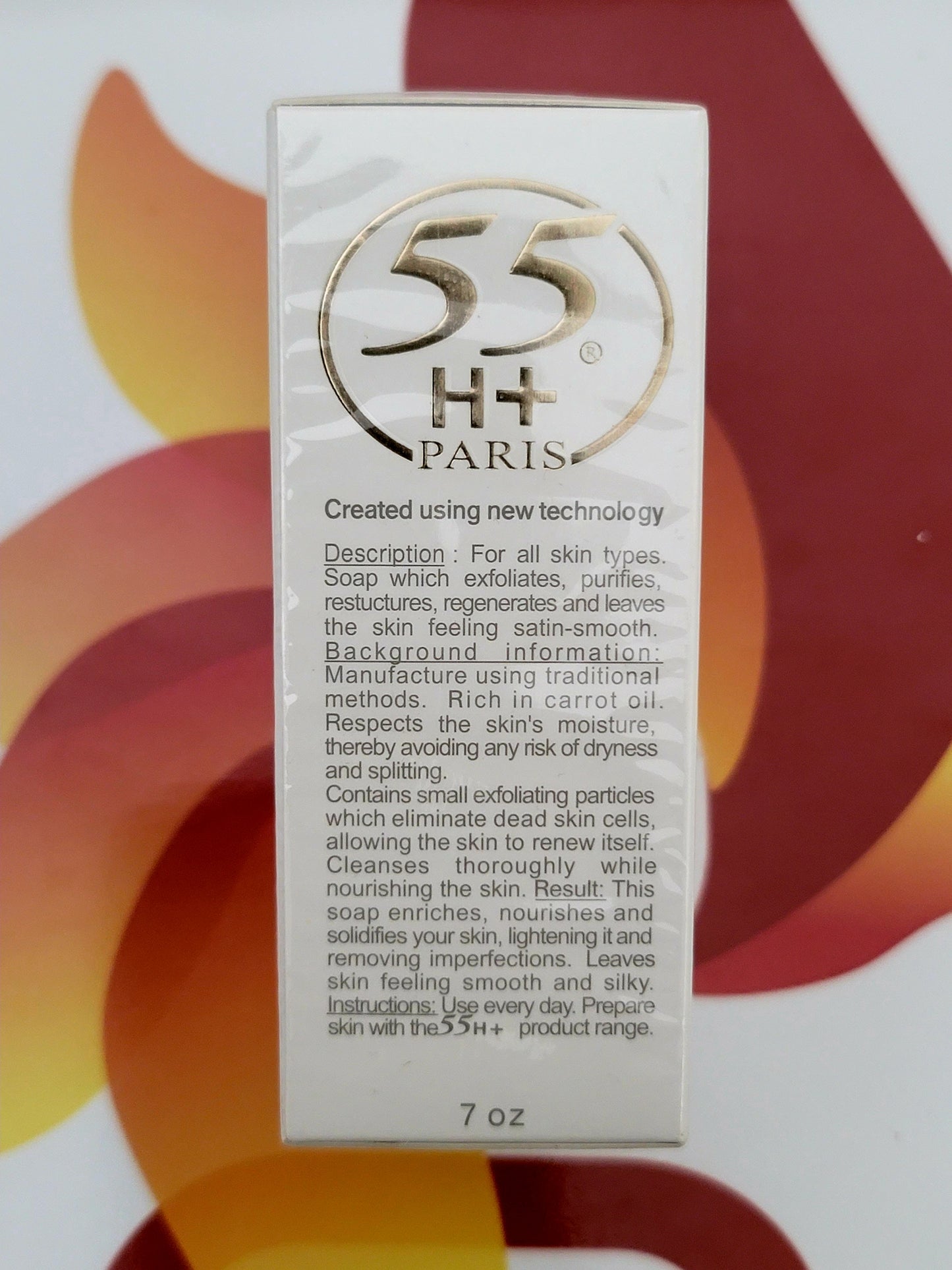 55H+ Paris Harmonie Reparateur Exfoliating Lightening Soap 200g
