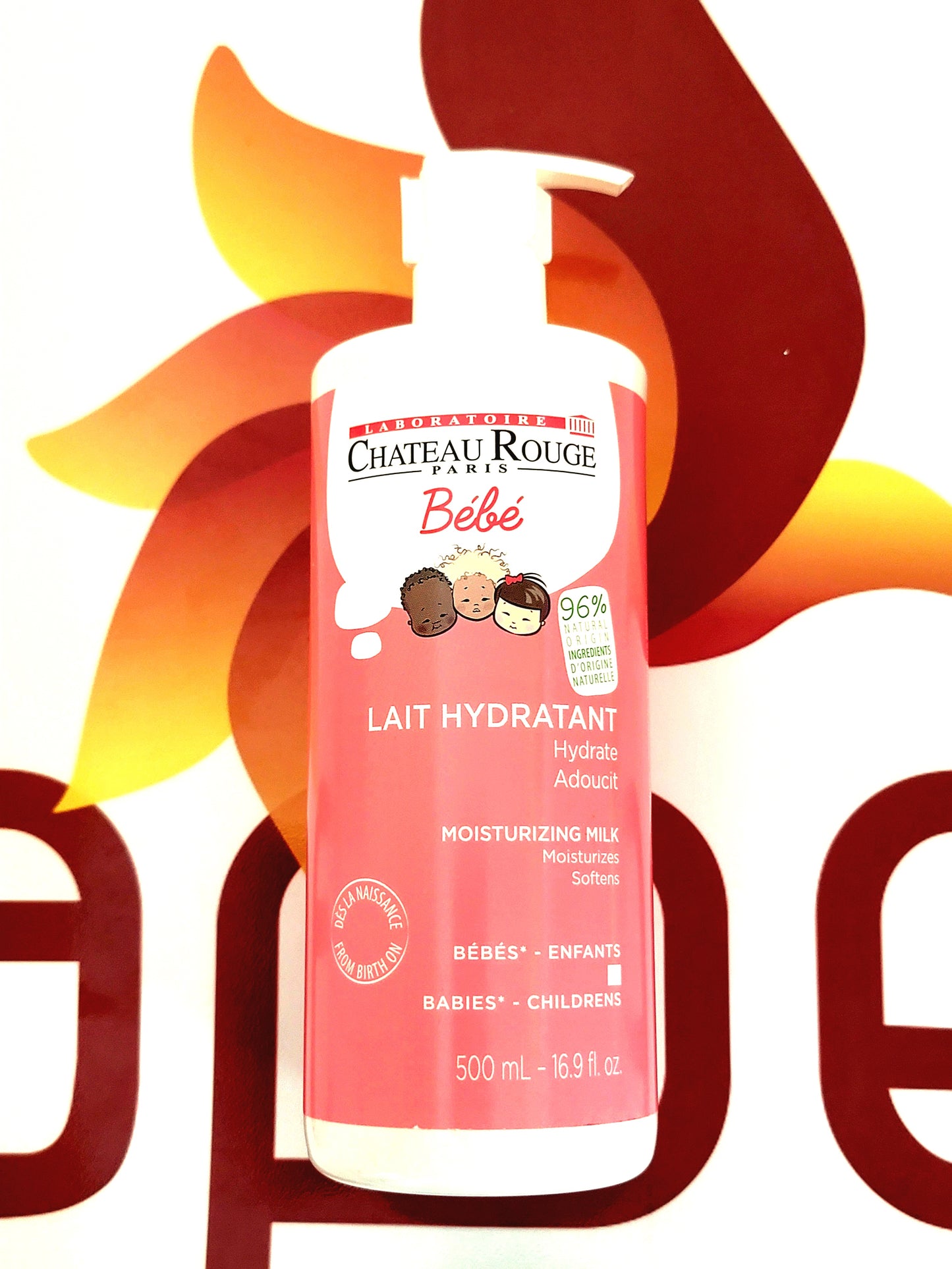 Chateau Rouge Paris Bebe Lait Hydratant 500ml