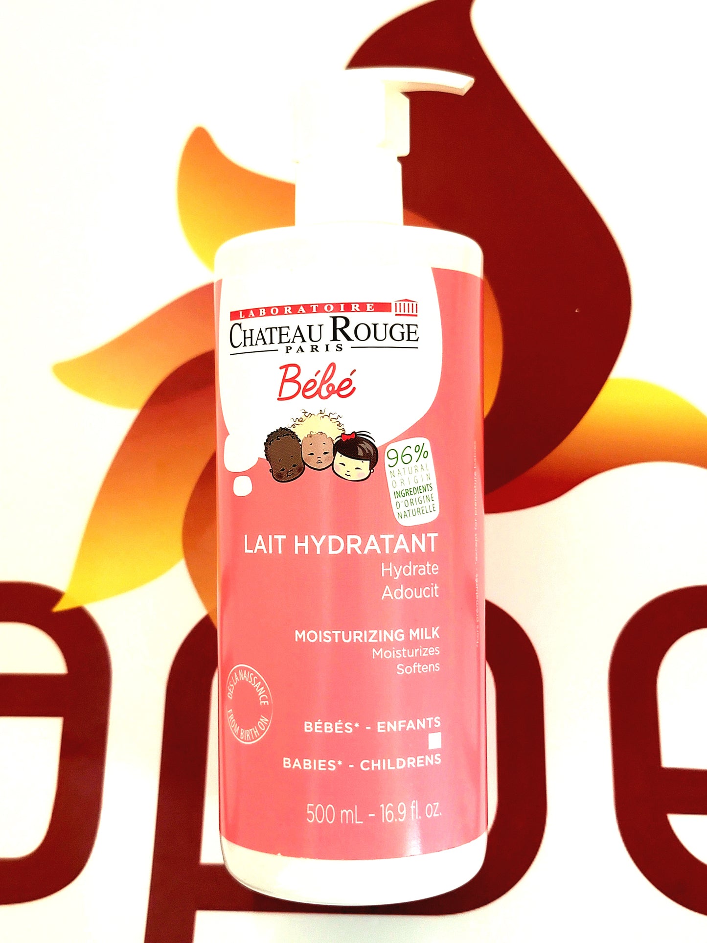 Chateau Rouge Paris Bebe Lait Hydratant 500ml