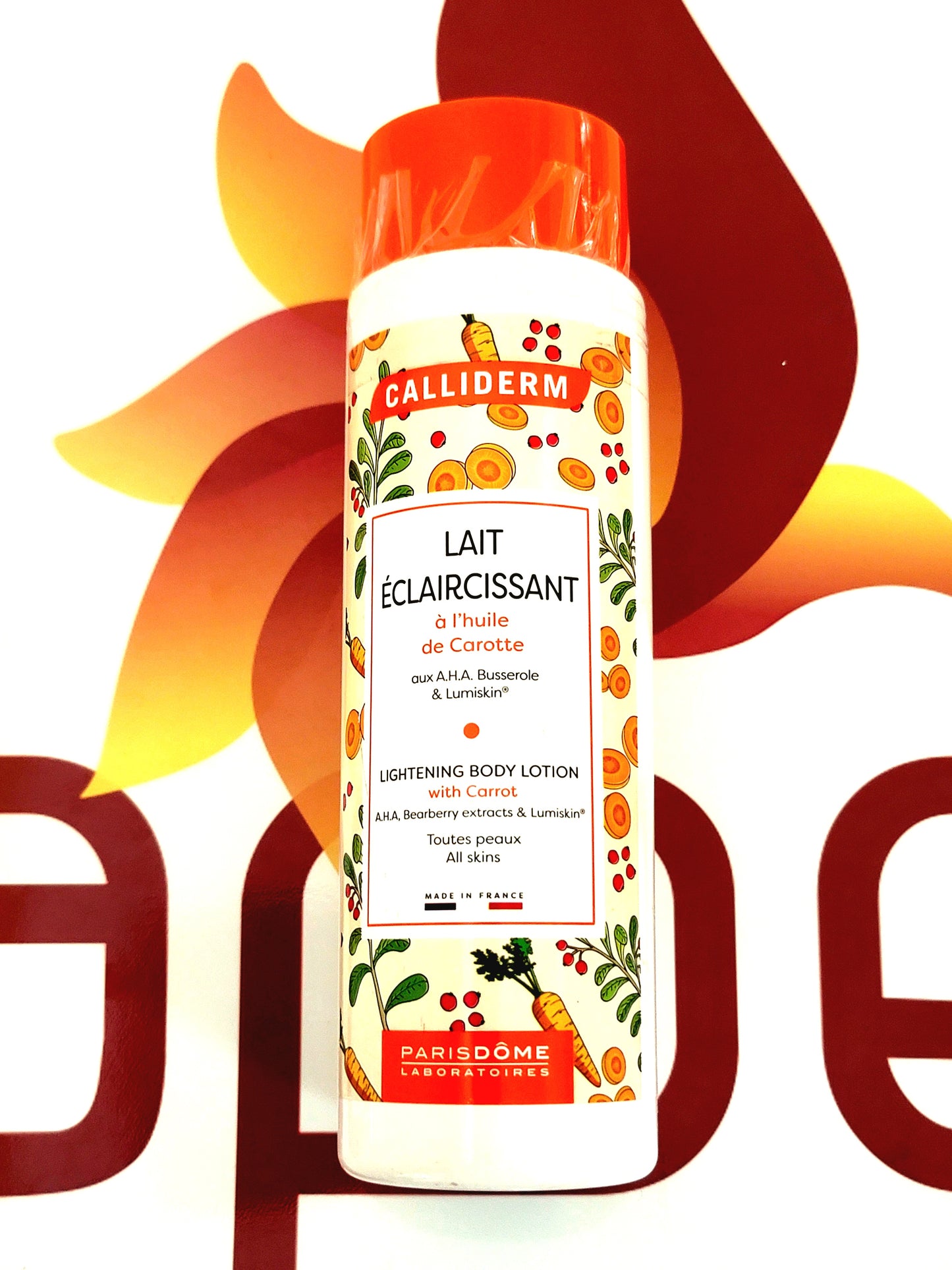 Calliderm Lait Eclaircissant with Carrot 500ml