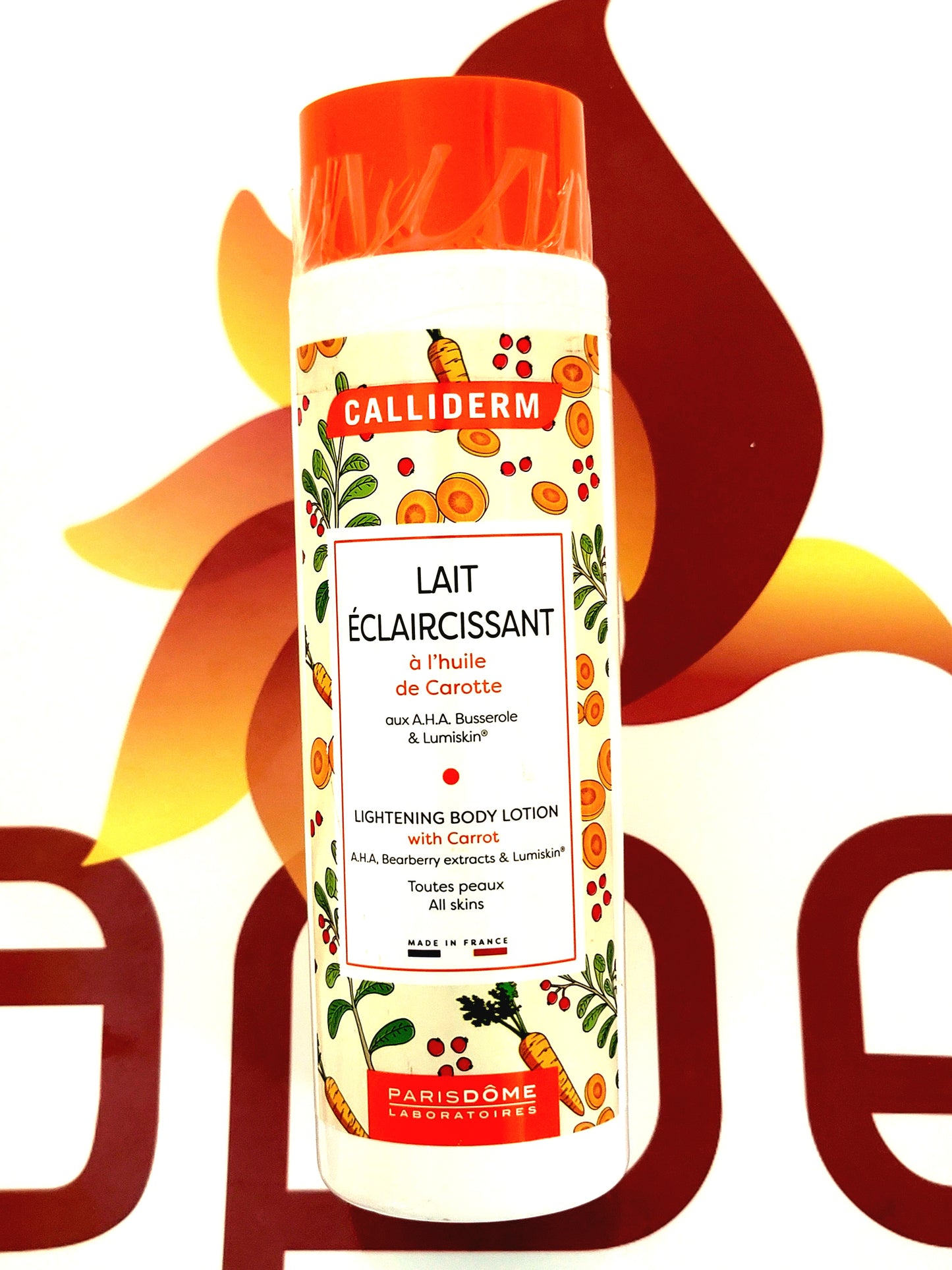 Calliderm Lait Eclaircissant with Carrot 500ml
