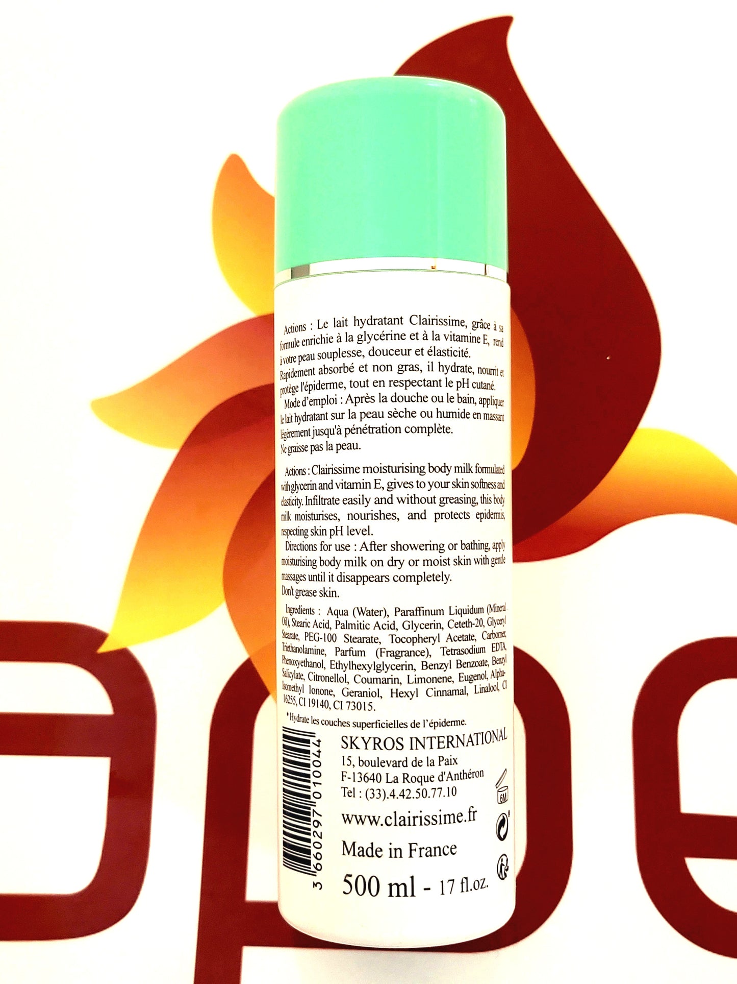 Clairissime Moisturising Body Lotion with Vitamin E 500ml