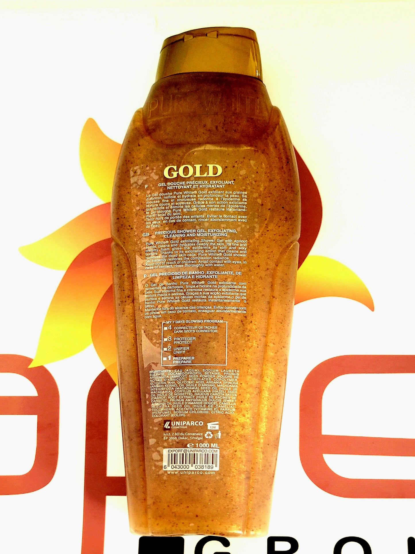 Gold Glowing Prepare Precious Shower Gel