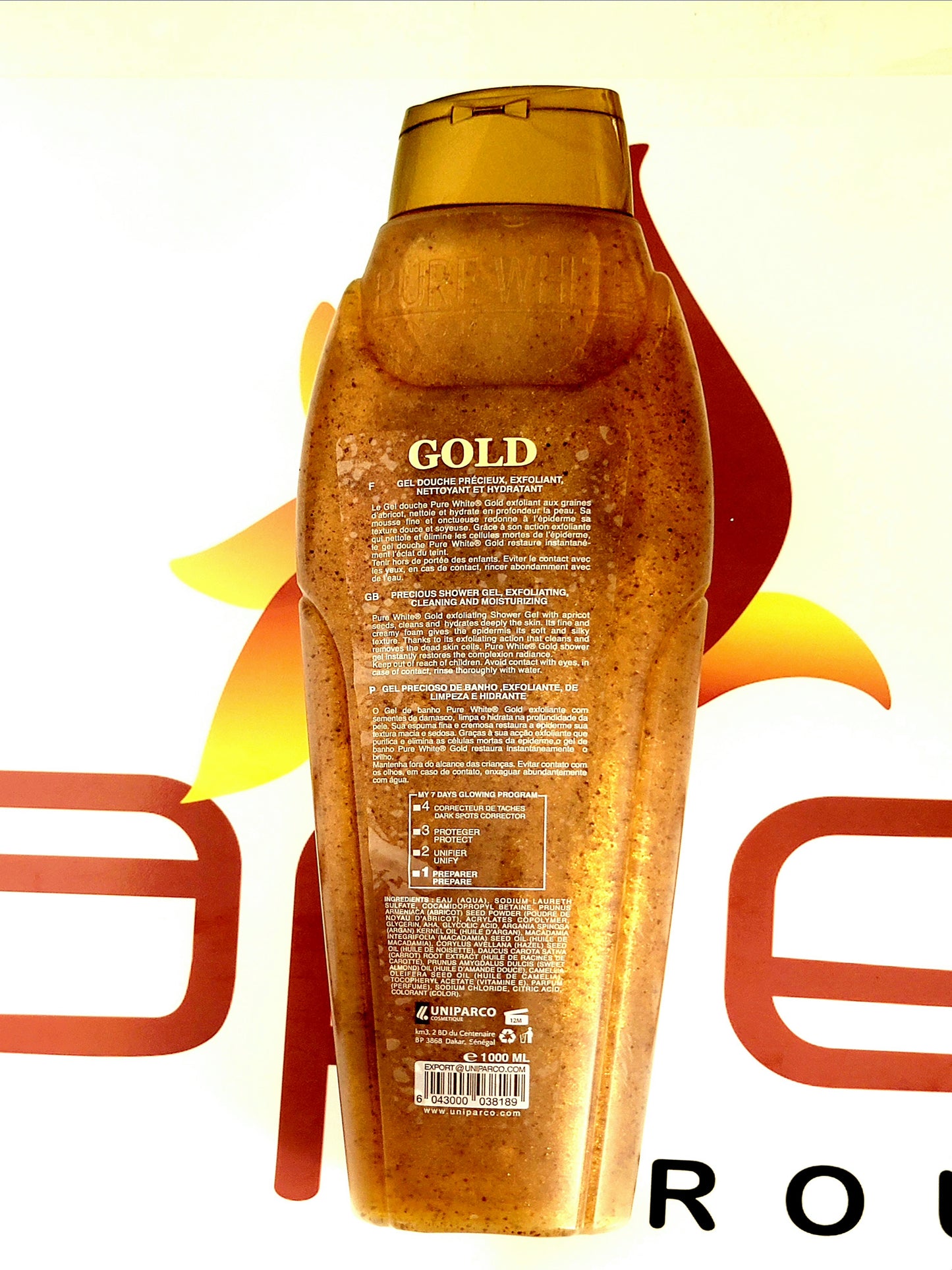 Gold Glowing Prepare Precious Shower Gel