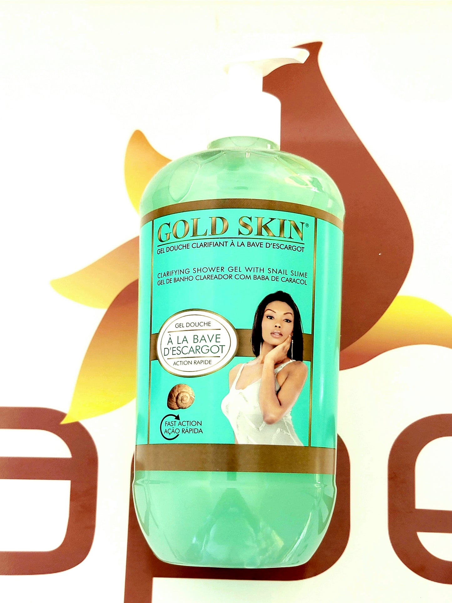Gold Skin Clarifying Shower Gel with Snail Slime 1L