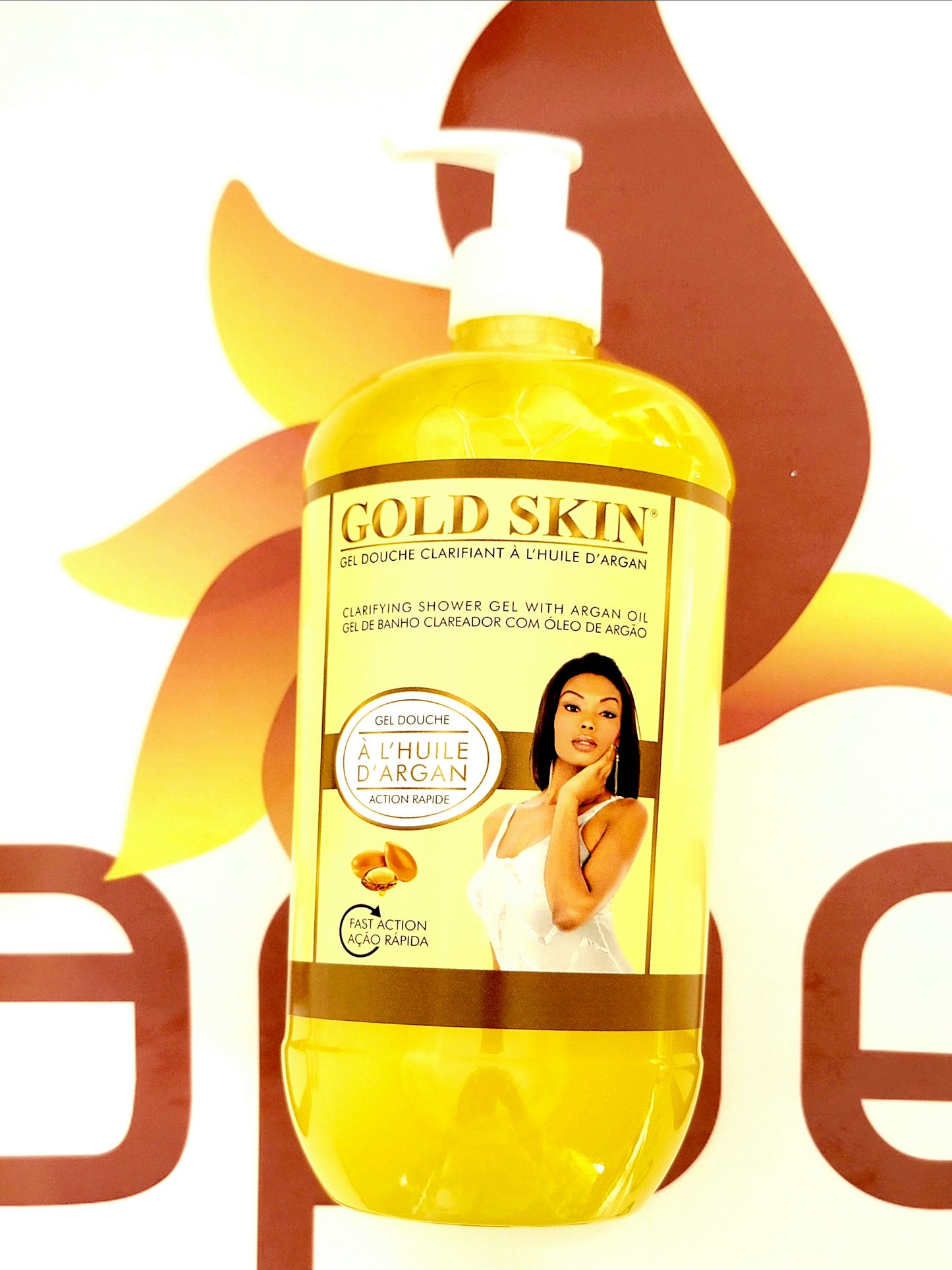 Gold Skin Clarifying Shower Gel with Argan Oil 1L