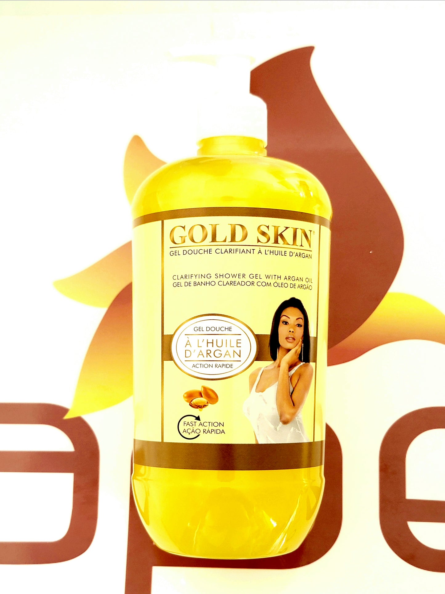 Gold Skin Clarifying Shower Gel with Argan Oil 1L