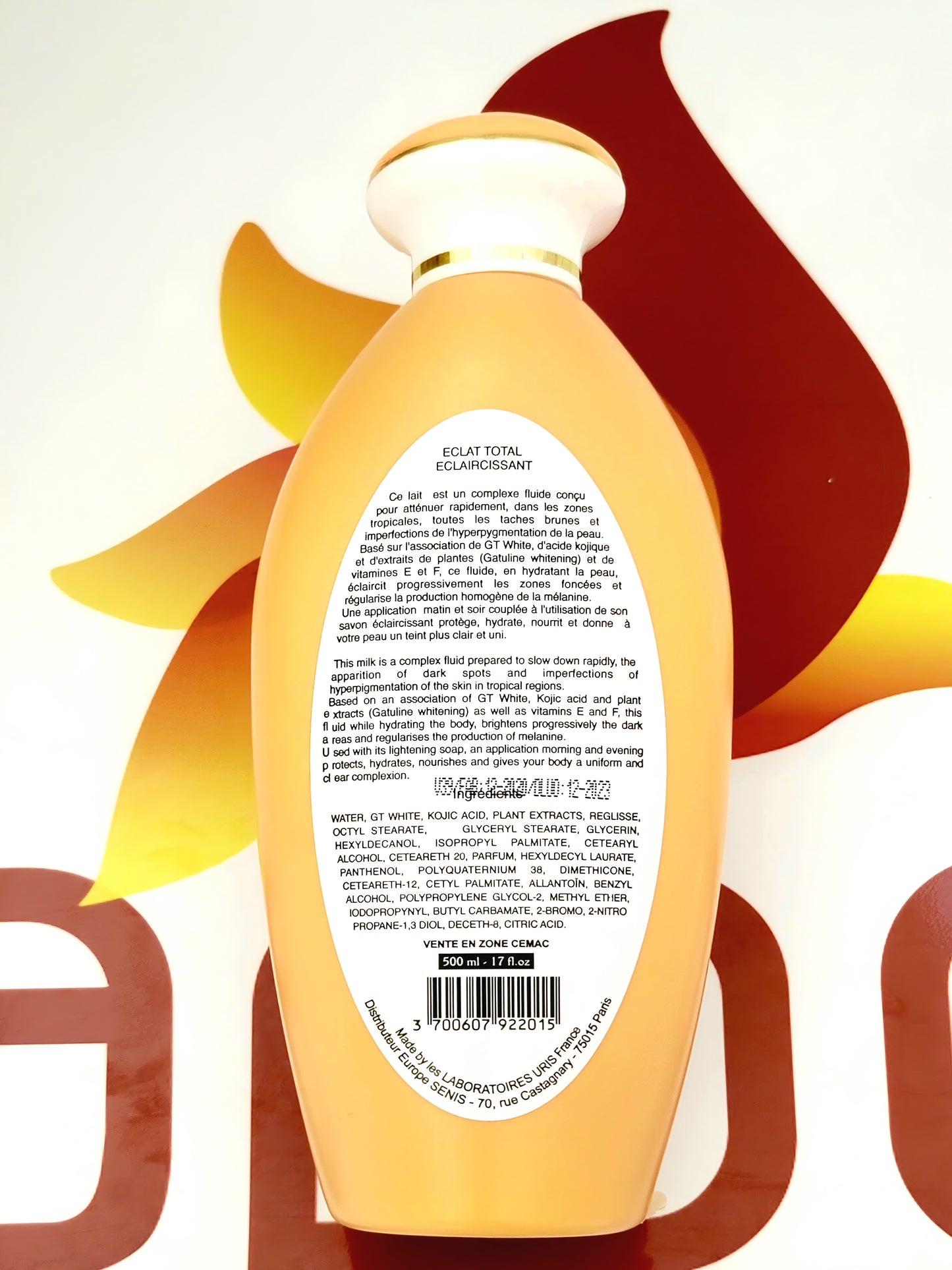 Eclat Total Immediate Action Lightening Body Lotion 2in1 500ml