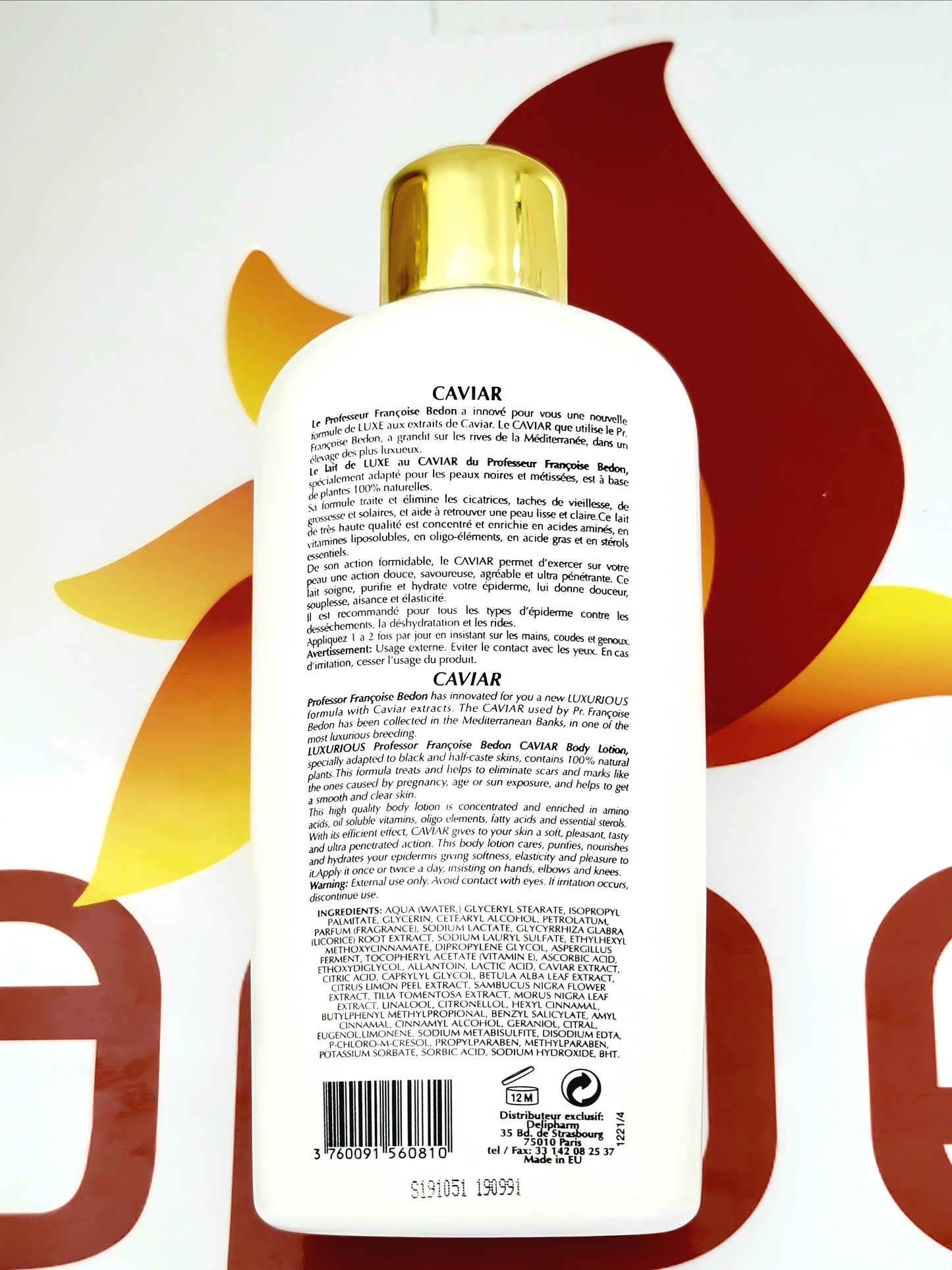 Pr Francoise Bedon Paris Caviar Luxurious Lightening Body Lotion 500ml