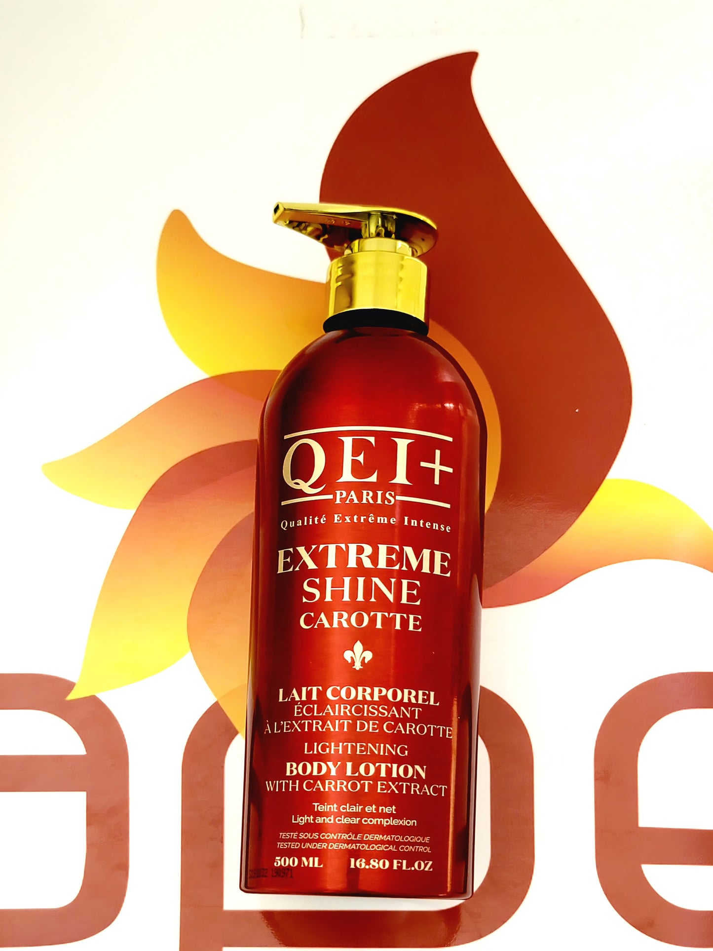 QEI+ Paris Extreme Shine Carotte Body Lotion 500ml