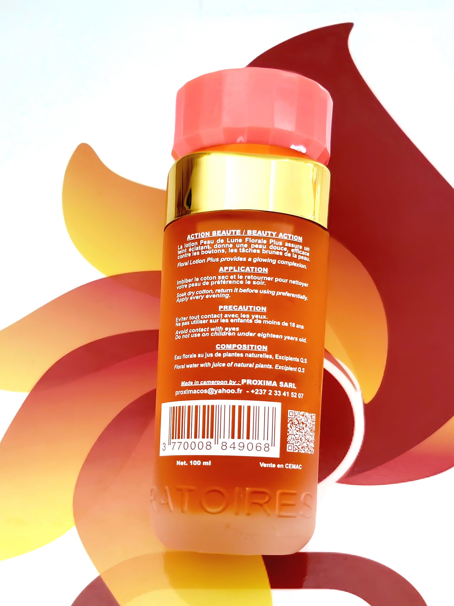 Lotion Peau de Lune Florale Plus 100ml