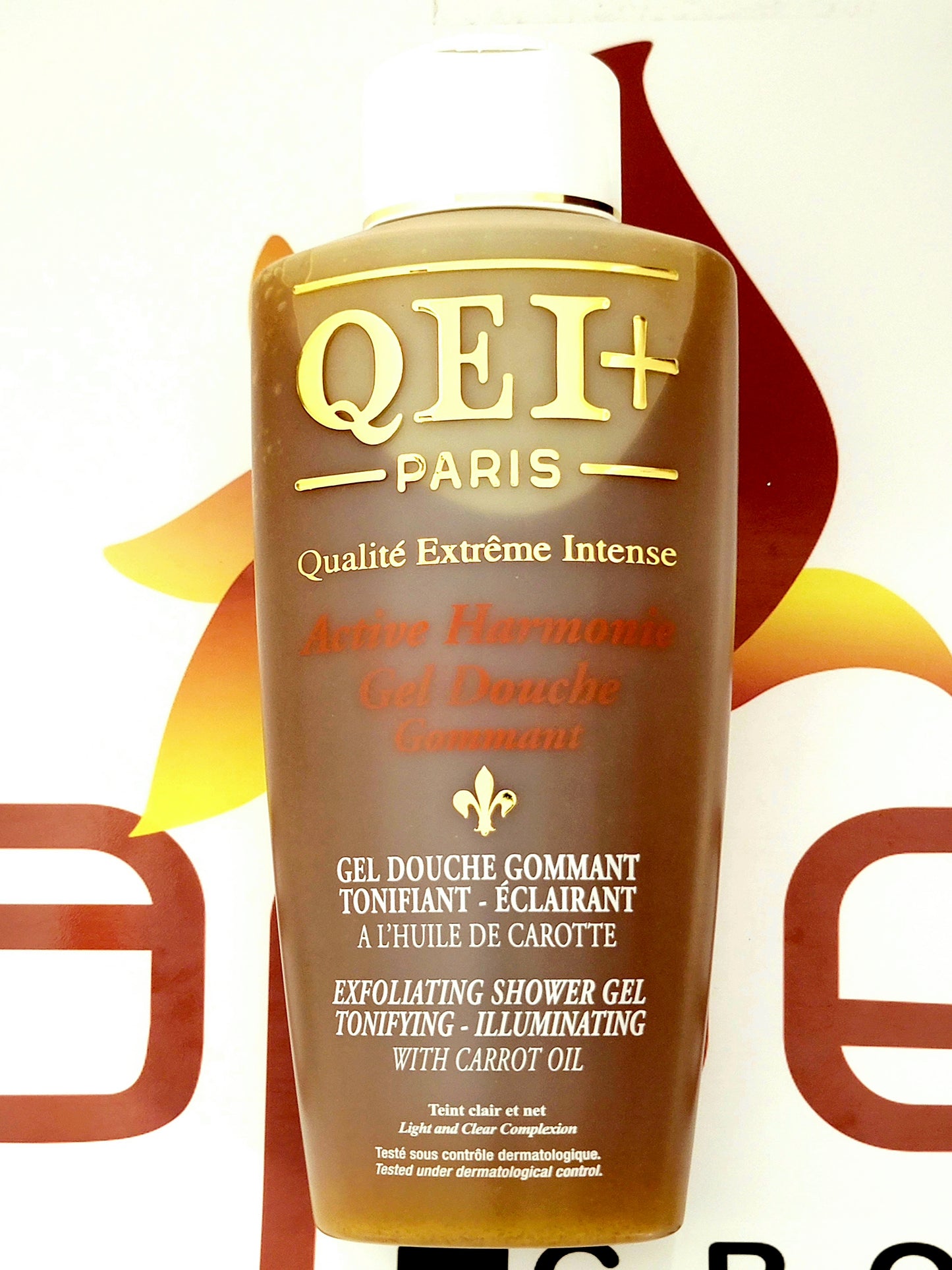 QEI+ Paris Active Harmonie Exfoliating Shower Gel Tonifying - Illuminating 1000ml