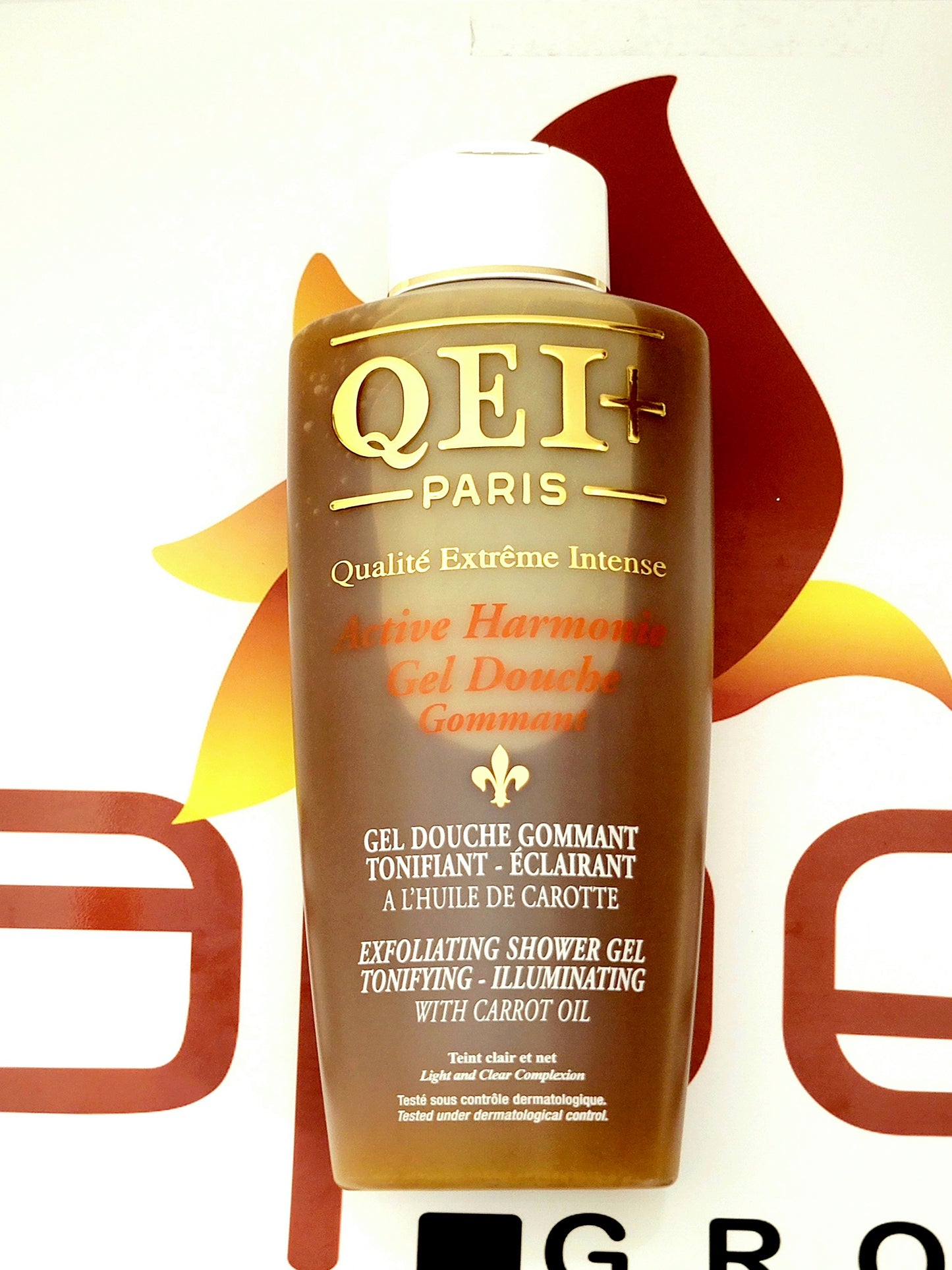 QEI+ Paris Active Harmonie Exfoliating Shower Gel Tonifying - Illuminating 1000ml