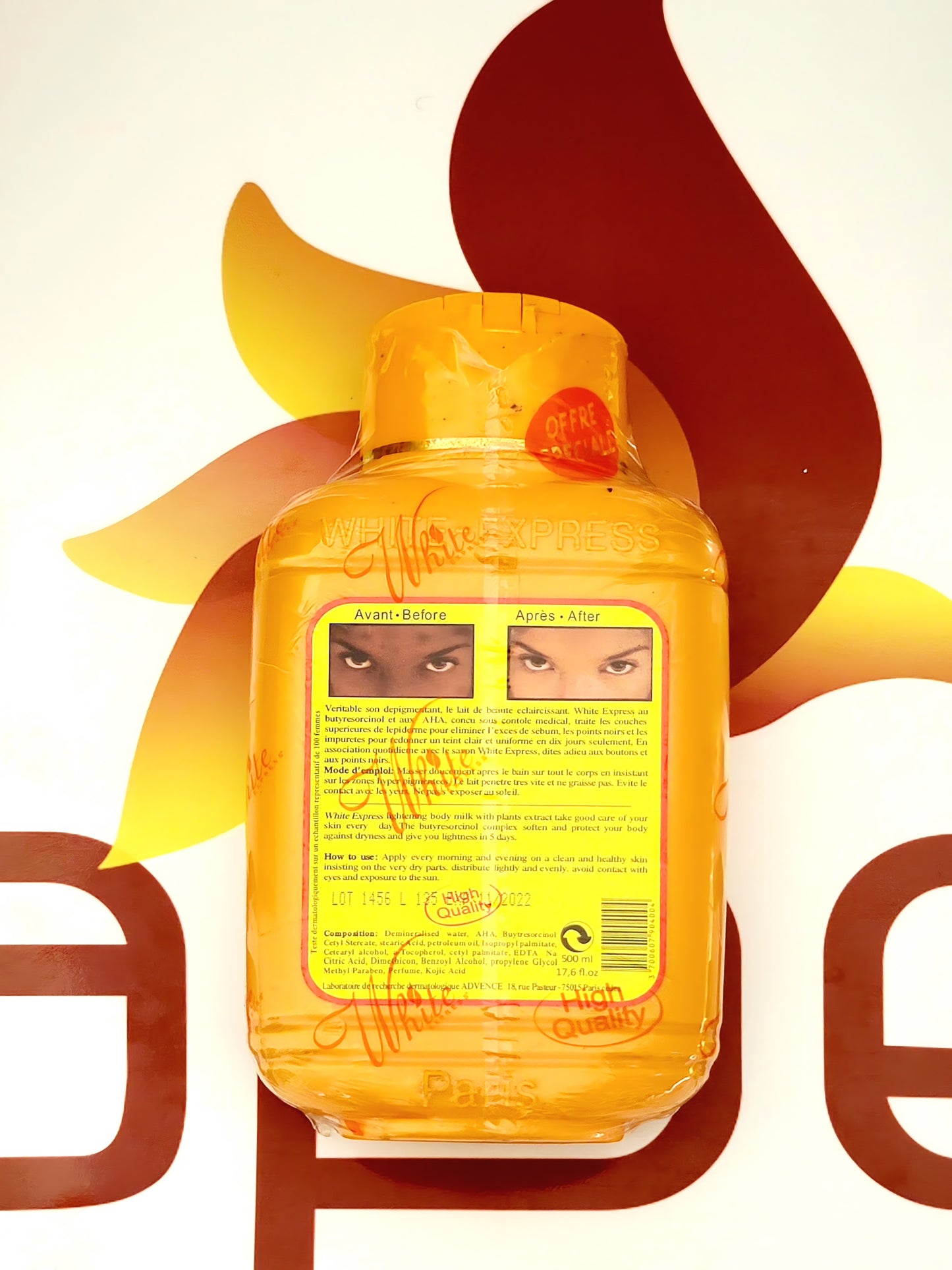 White Express Egg Yolk Extra Whitening Milk 500ml