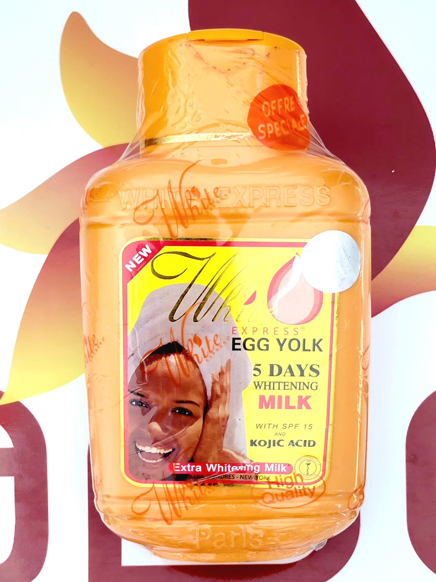 White Express Egg Yolk Extra Whitening Milk 500ml