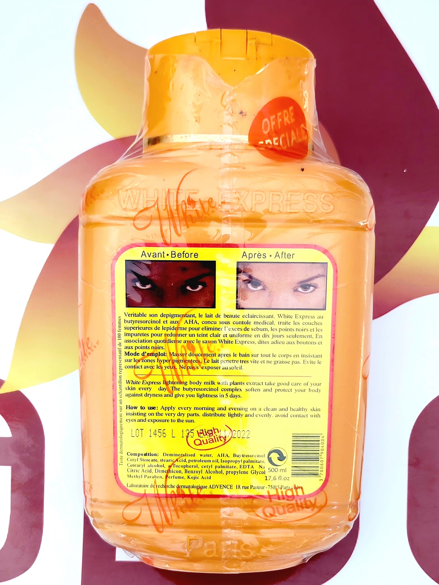 White Express Egg Yolk Extra Whitening Milk 500ml