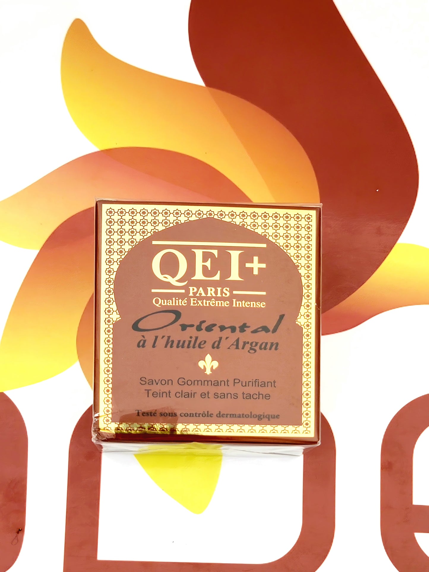 QEI+ Paris Oriental Exfoliating Purifying Soap with Argan Oil 200g