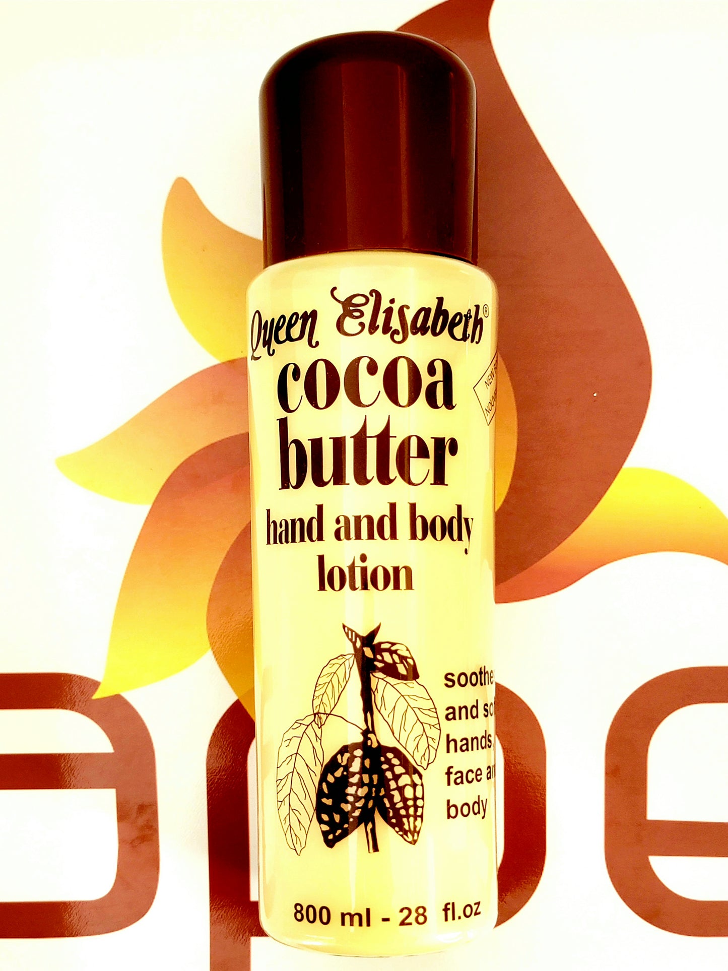 Queen Elizabeth Cocoa Butter Hand and Body Lotion 800ml