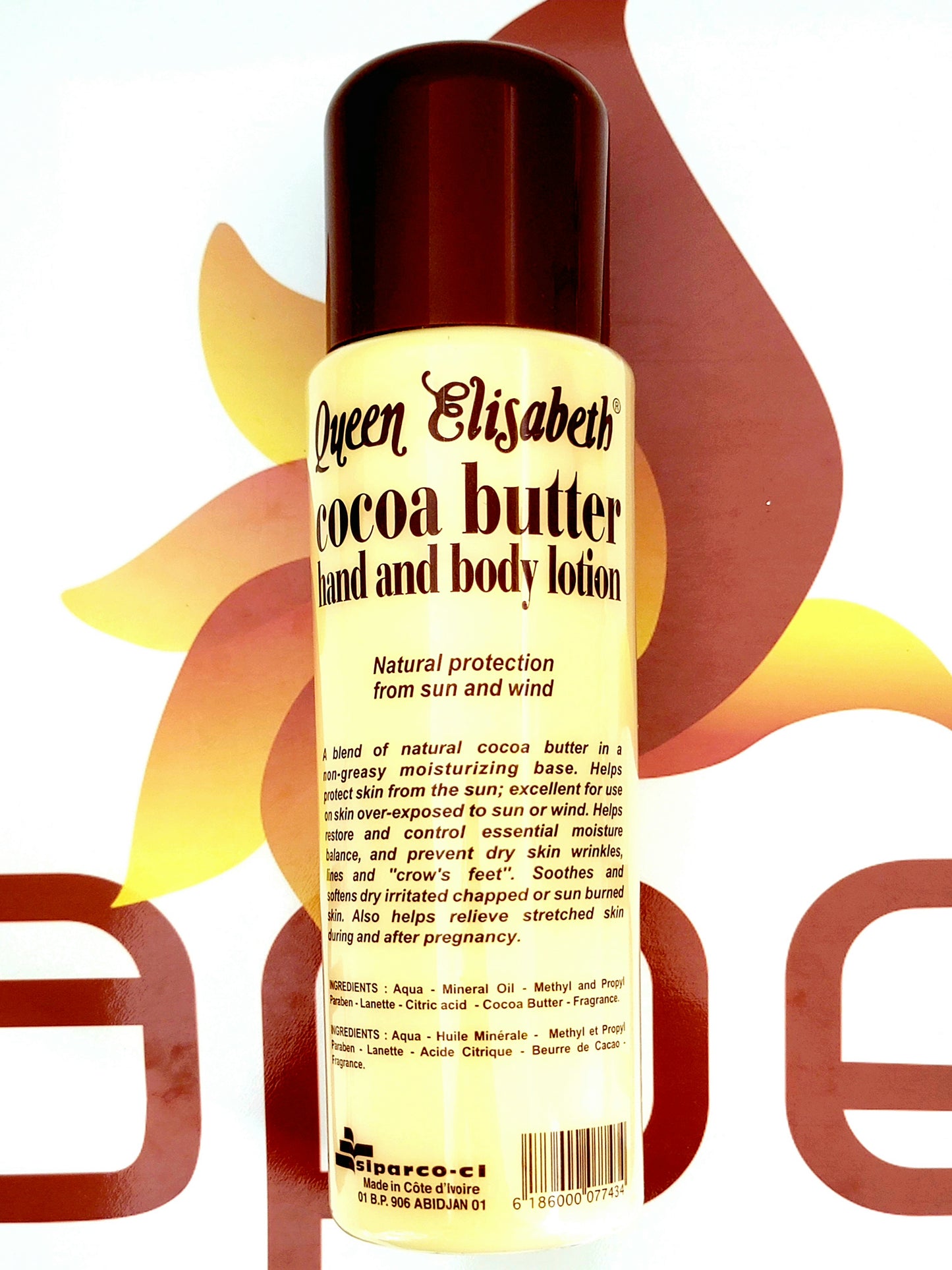 Queen Elizabeth Cocoa Butter Hand and Body Lotion 800ml