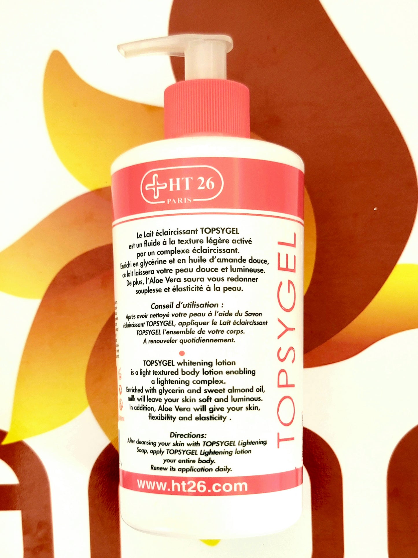 Topsygel Whitening Body Lotion Concentrated 500ml