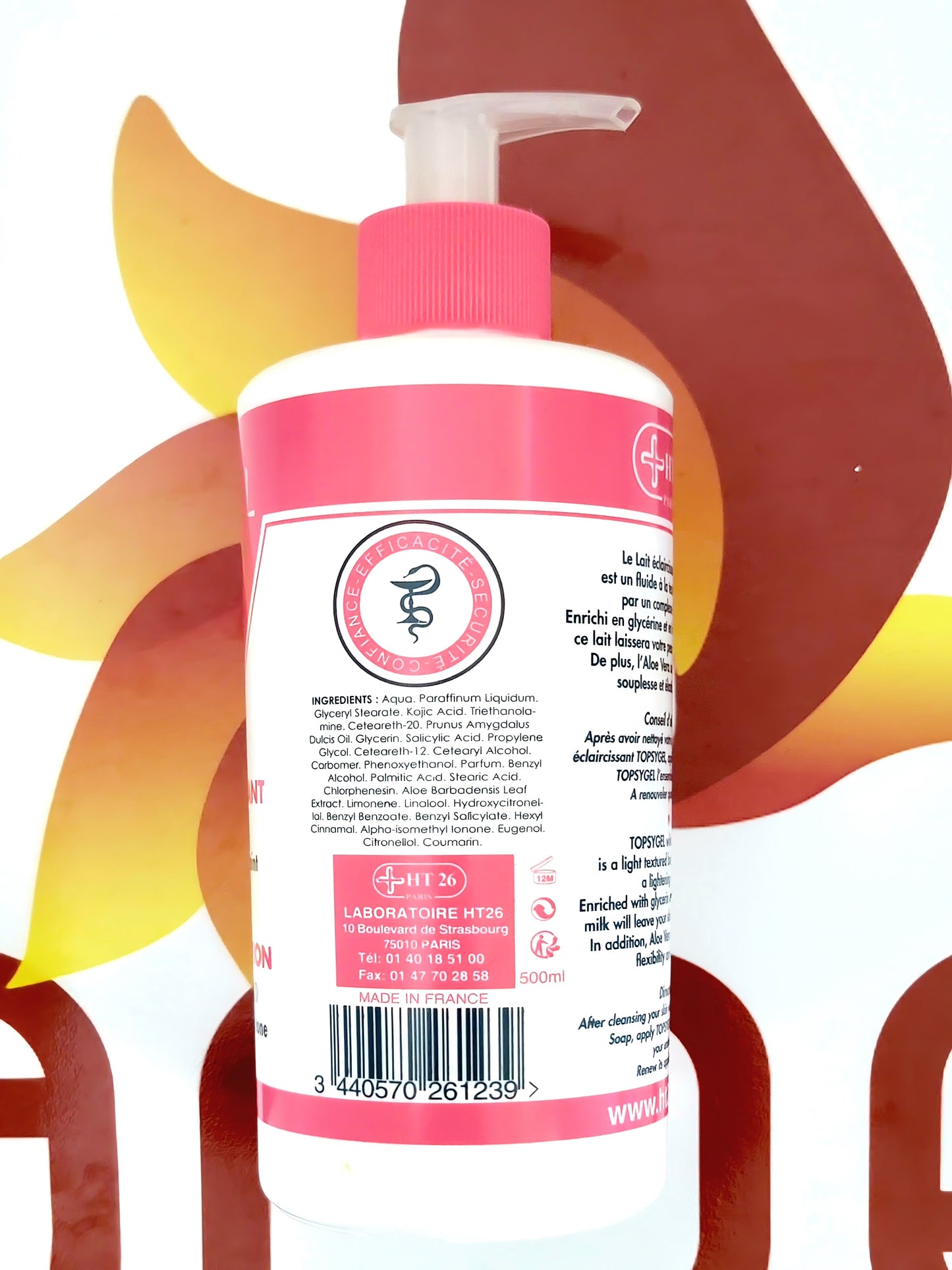 Topsygel Whitening Body Lotion Concentrated 500ml