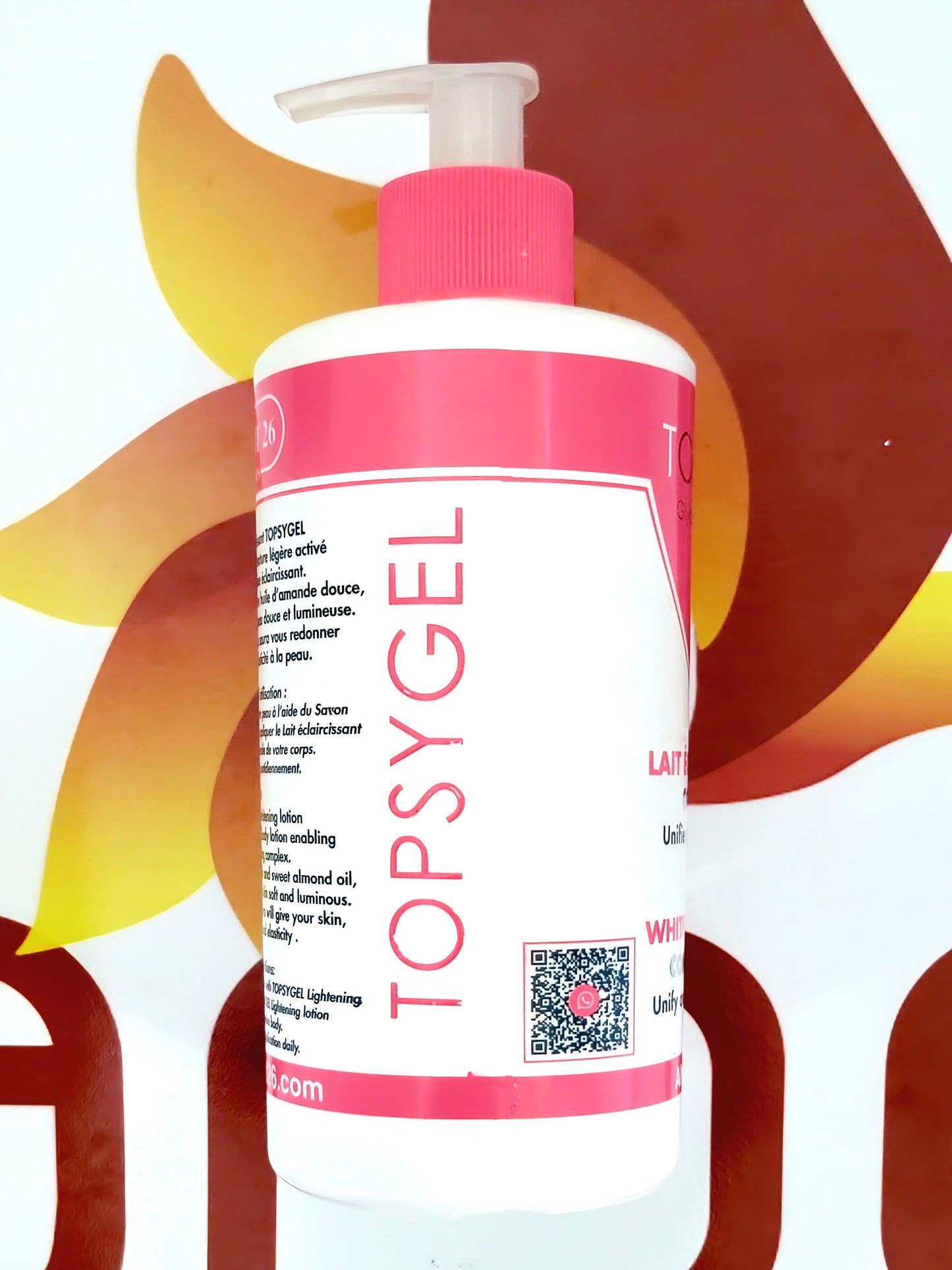 Topsygel Whitening Body Lotion Concentrated 500ml