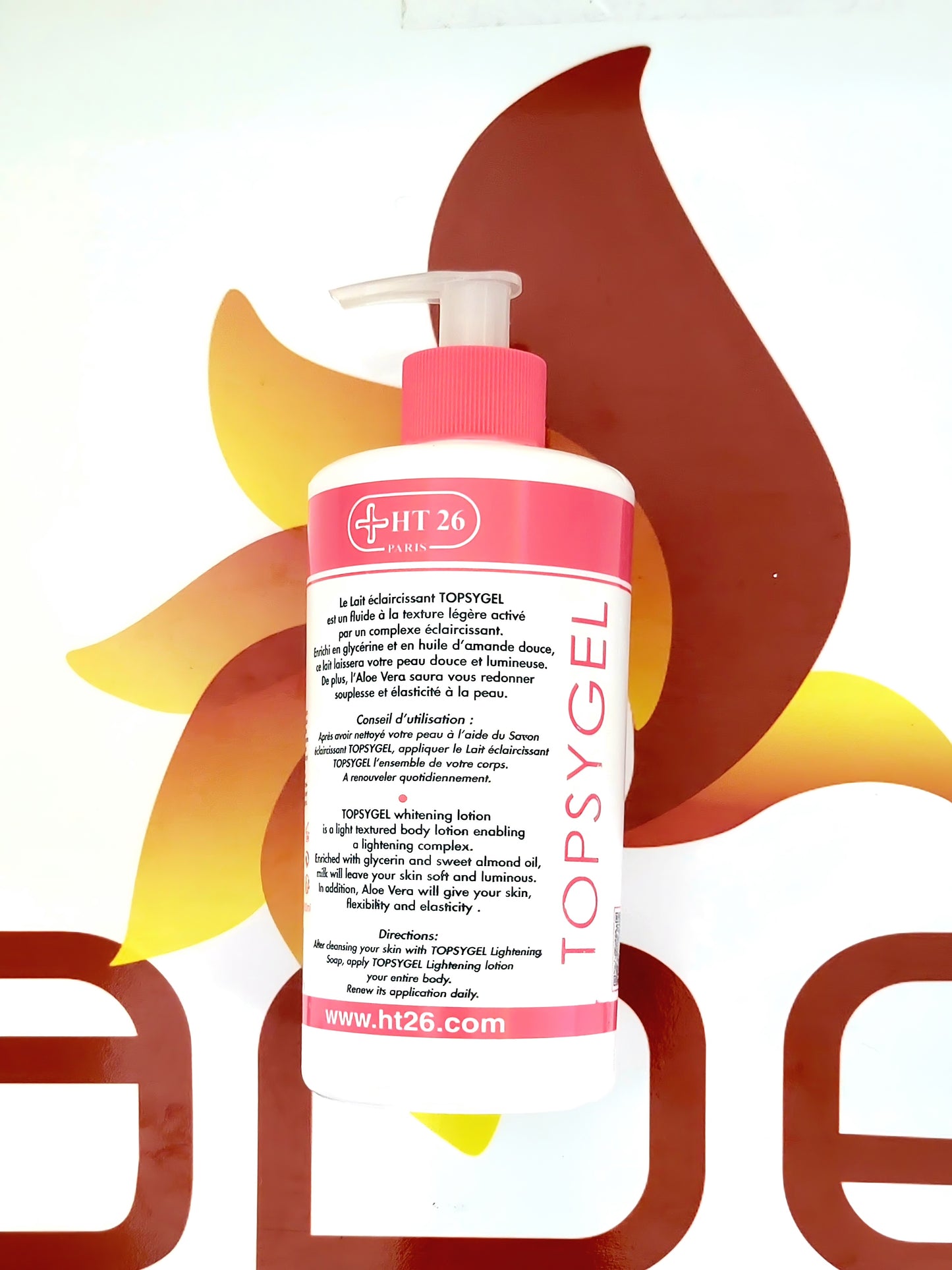 Topsygel Whitening Body Lotion Concentrated 500ml
