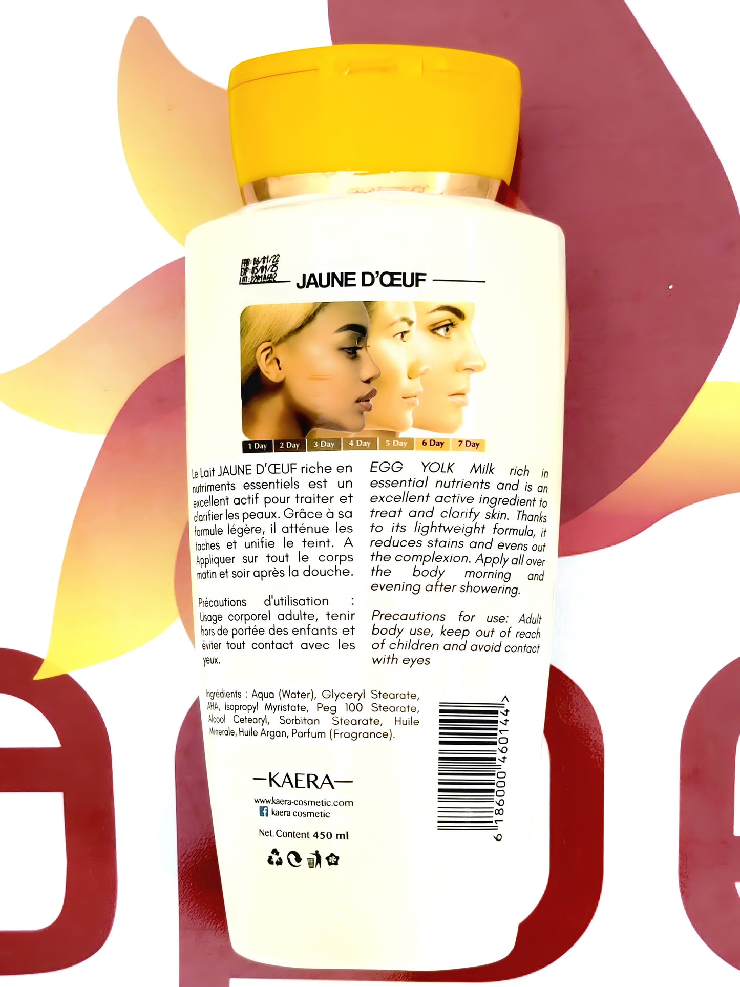 Jaune d'Oeuf Extra Strong Treatment & Clarifying Milk 450ml